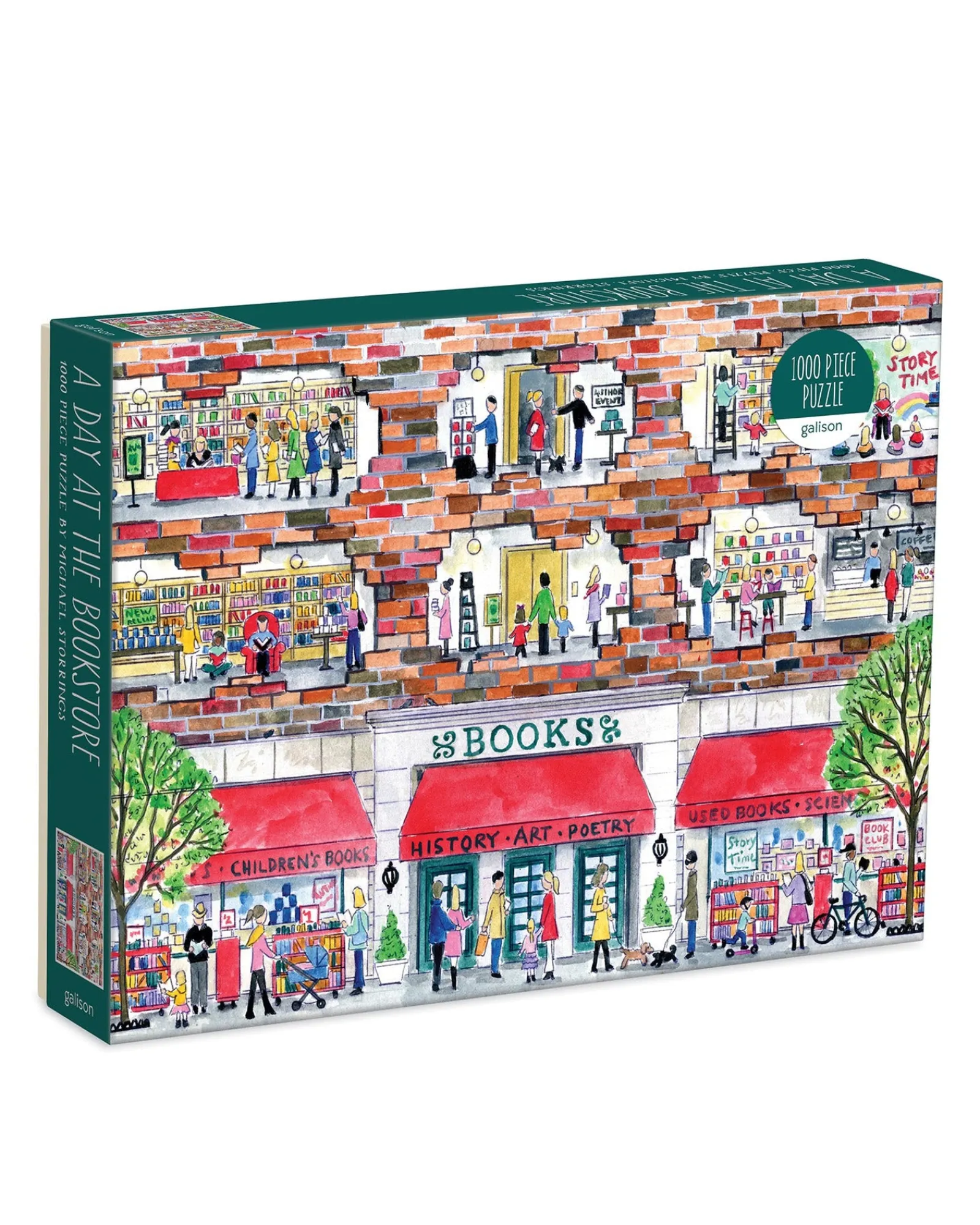 Galison 1000Pc Day At The Bookstore Outlet