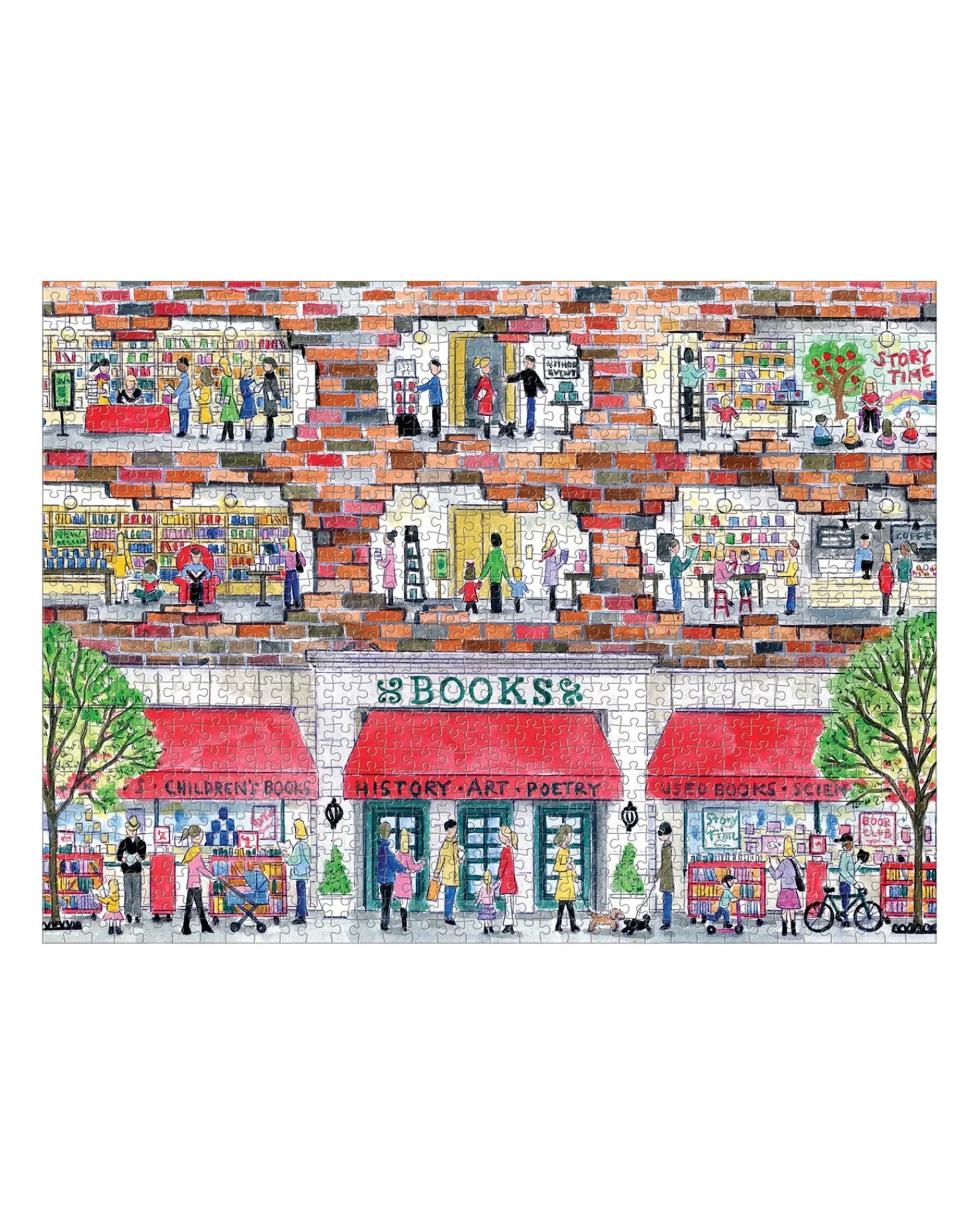 Galison 1000Pc Day At The Bookstore Outlet