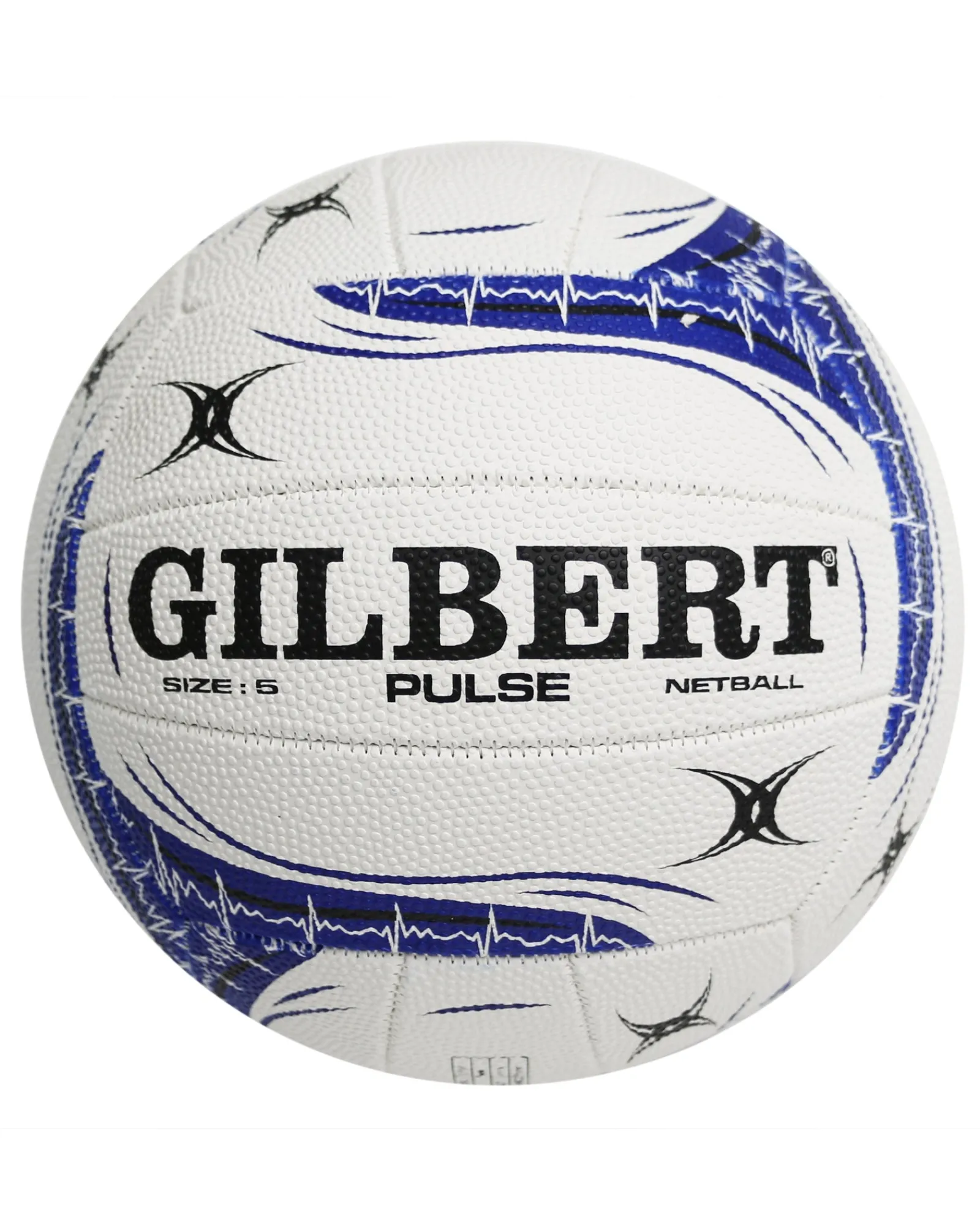 GILBERT Pulse Netball White Size 5 Hot