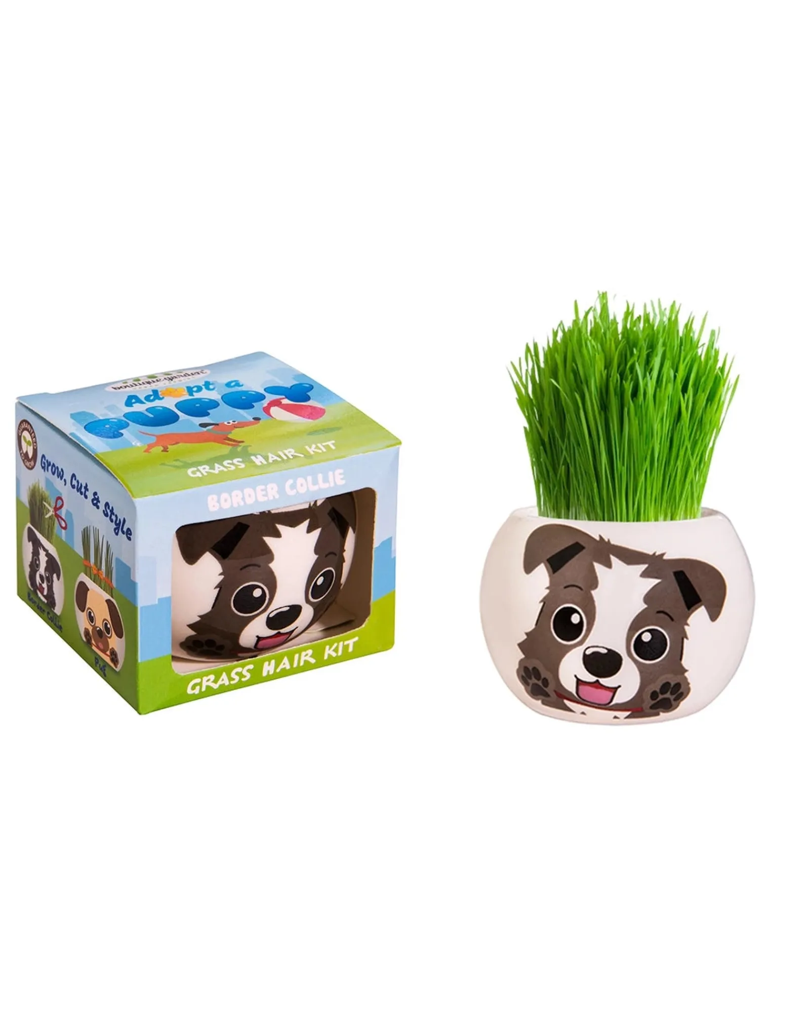 Boutique Garden Grass Hair Kits Puppy Border Collie Clearance