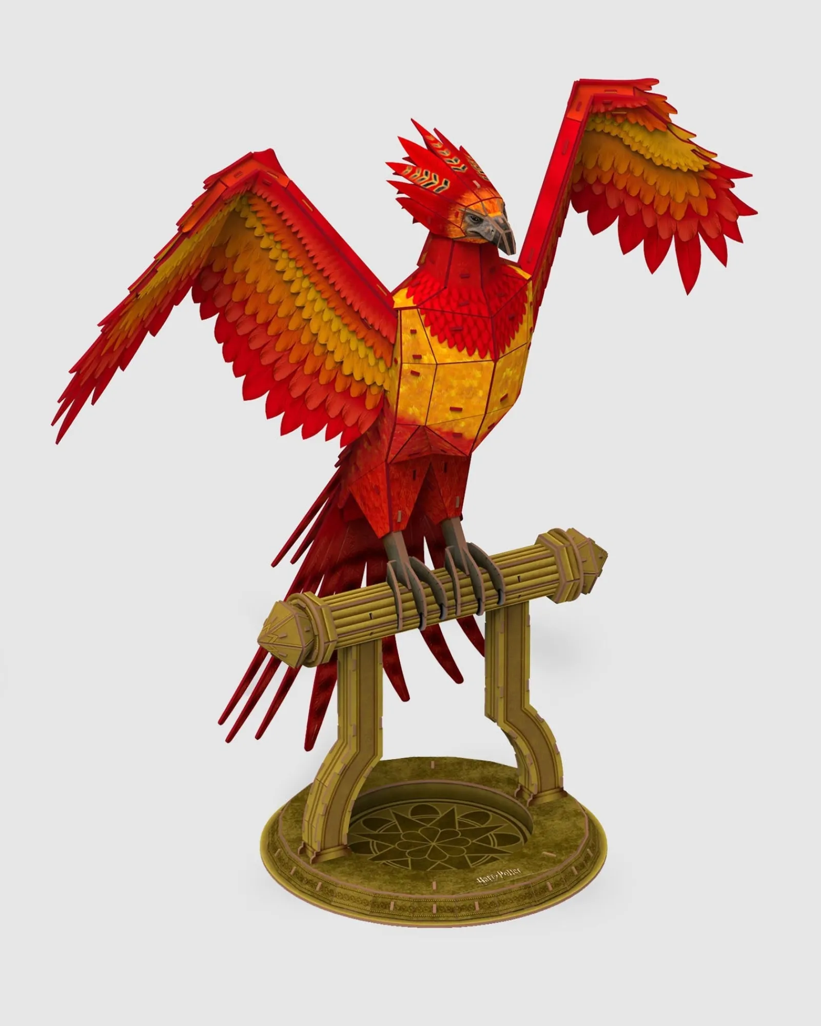 University Games Harry Potter Fawkes 145Pc 3D Paper Model Kit Fashion