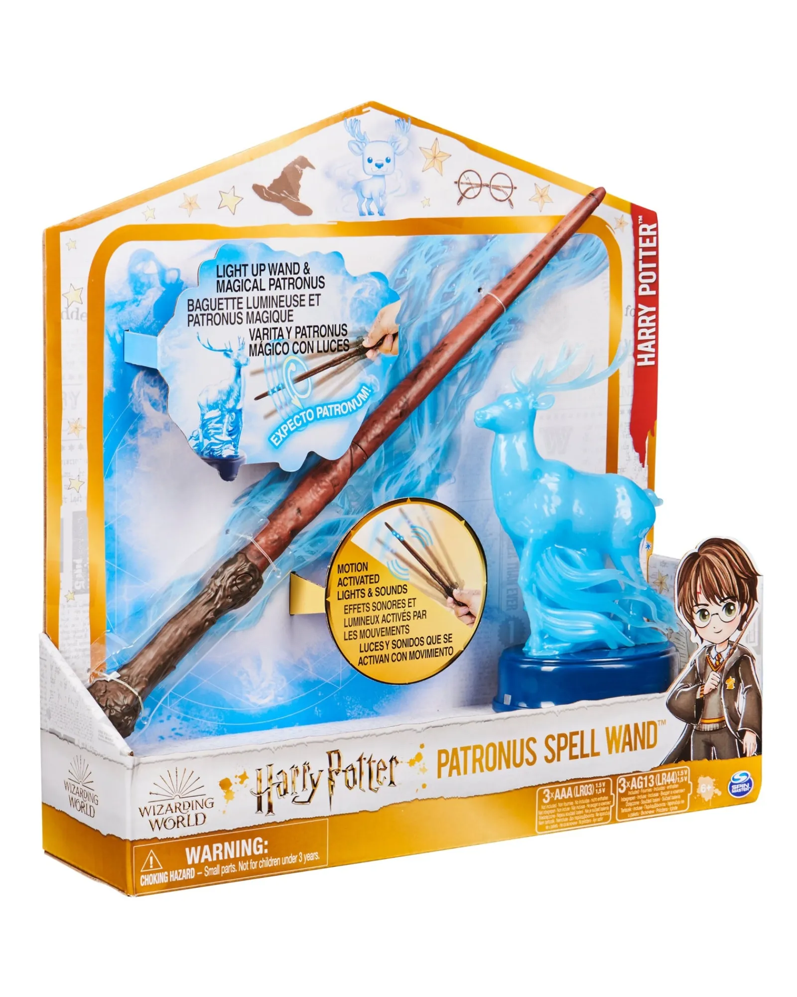Wizarding World Harry Potter Patronus Feature Wand Harry Solid Cheap