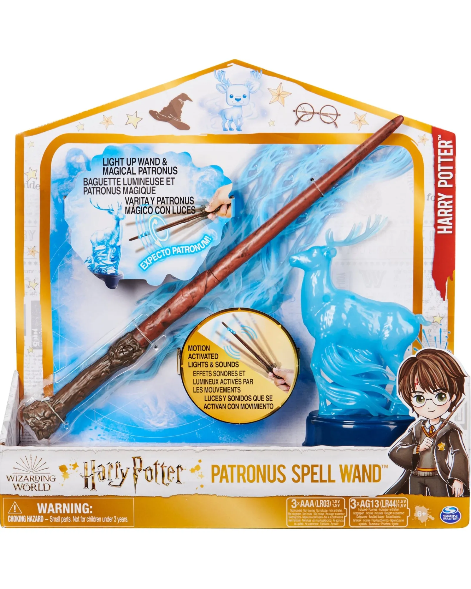 Wizarding World Harry Potter Patronus Feature Wand Harry Solid Cheap