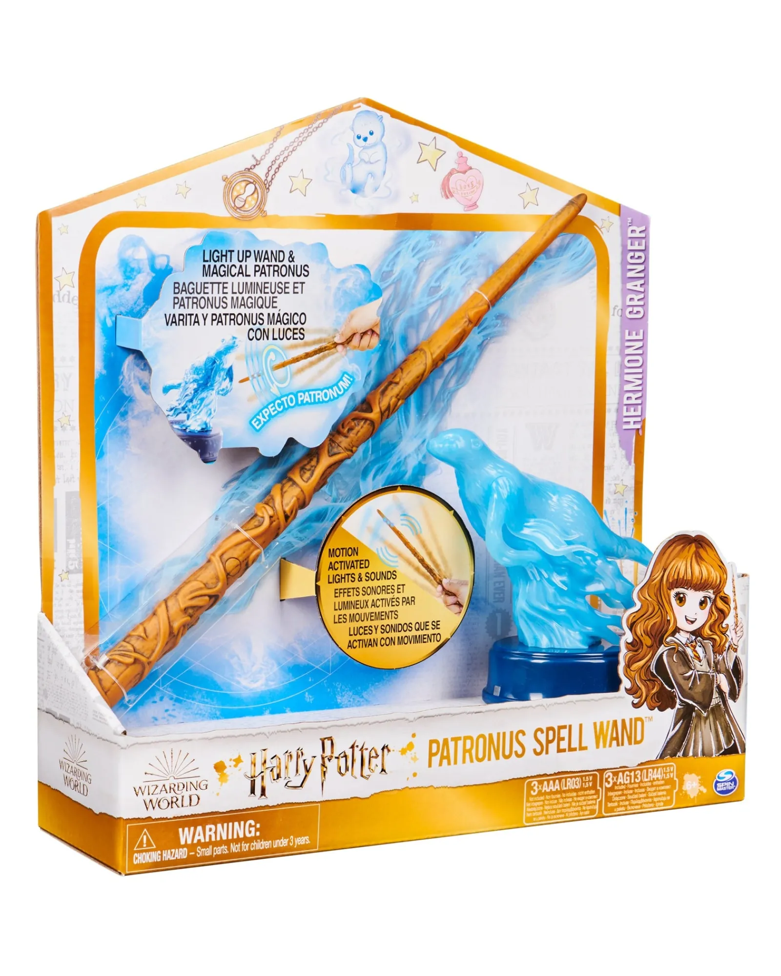 Wizarding World Harry Potter Patronus Feature Wand Hermione Solid Online