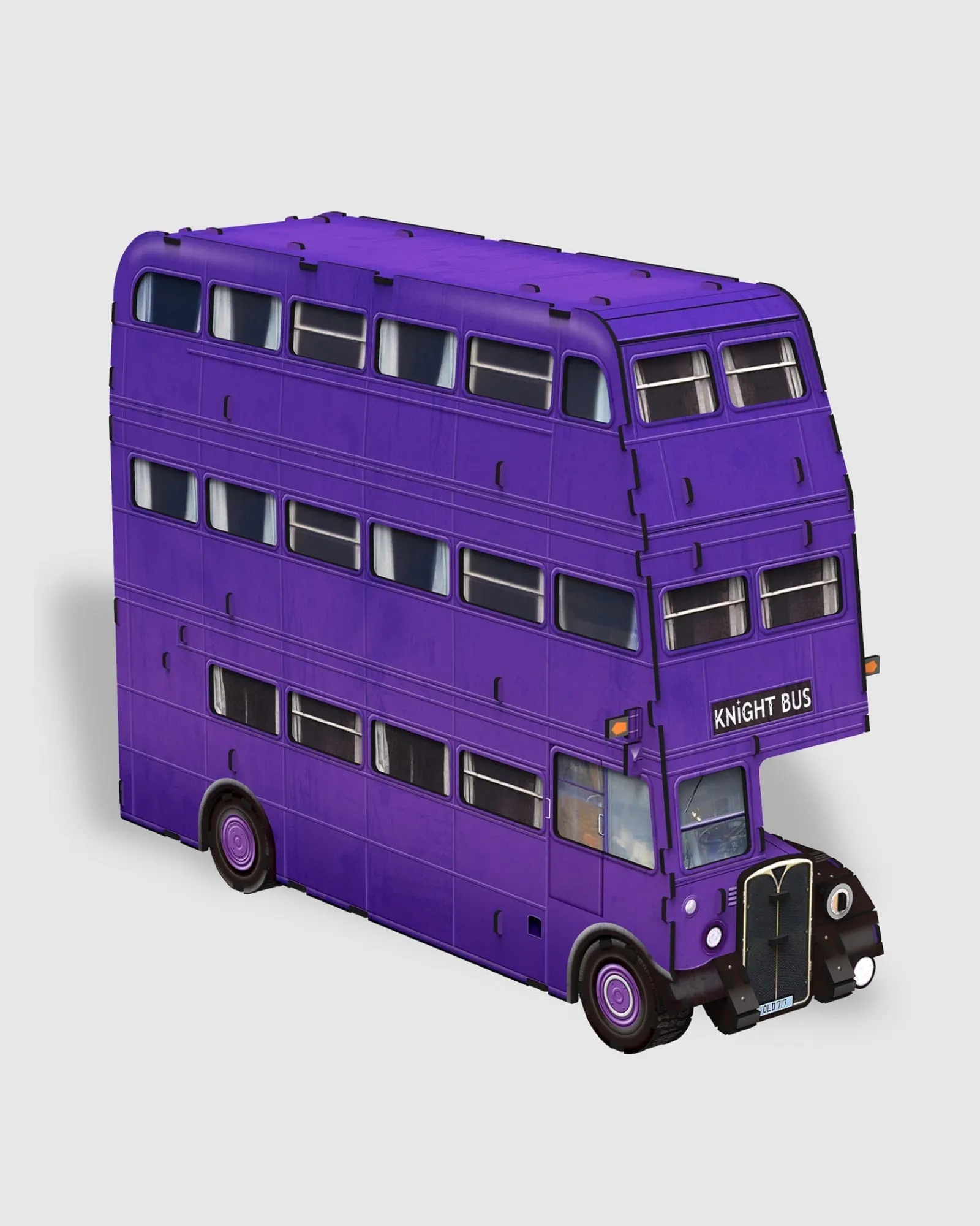 University Games Harry Potter The Knight Bus 73Pc 3D Paper Model Kit Clearance