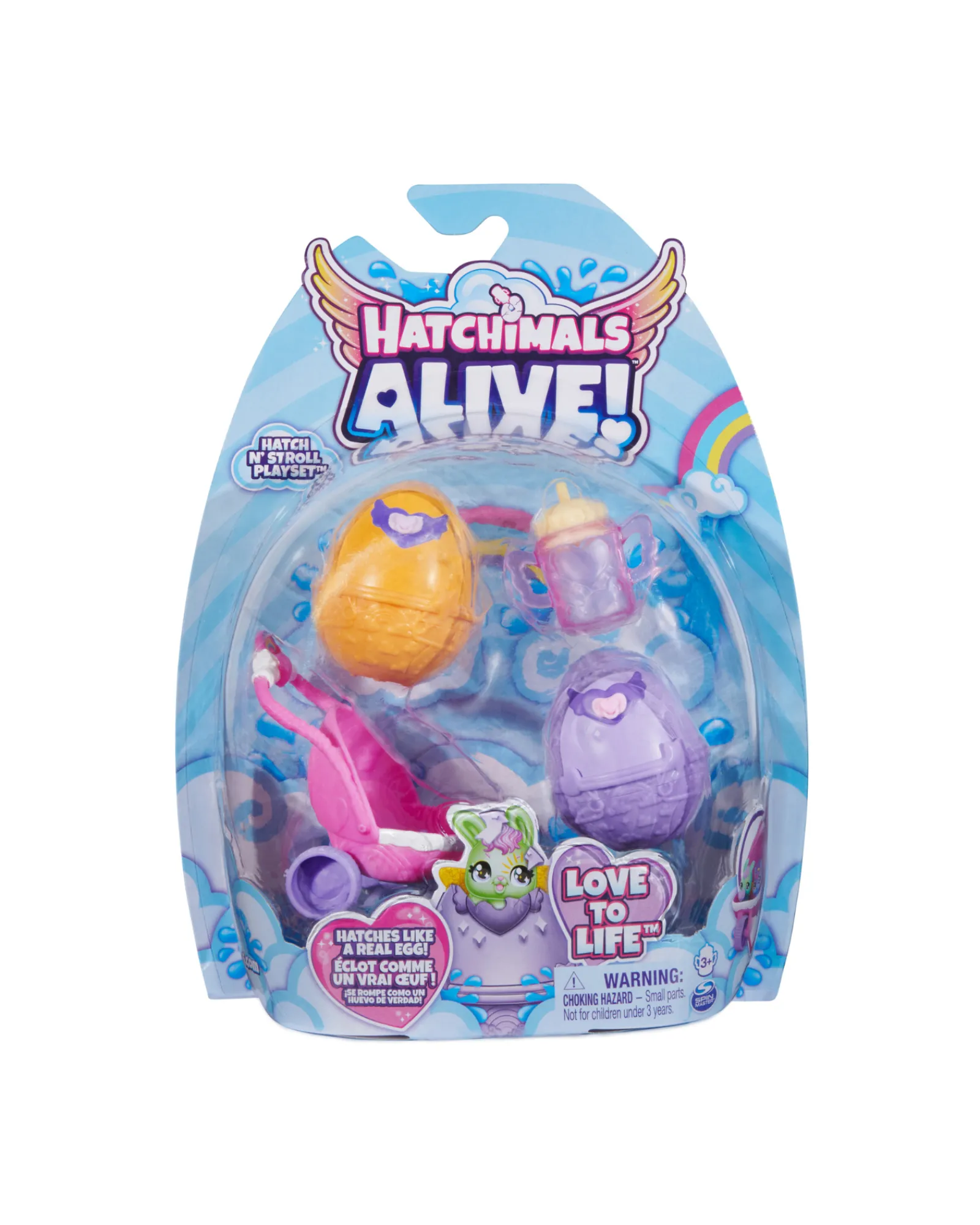 Hatchimals Alive Hatch N Stroll Nursery Pack Online