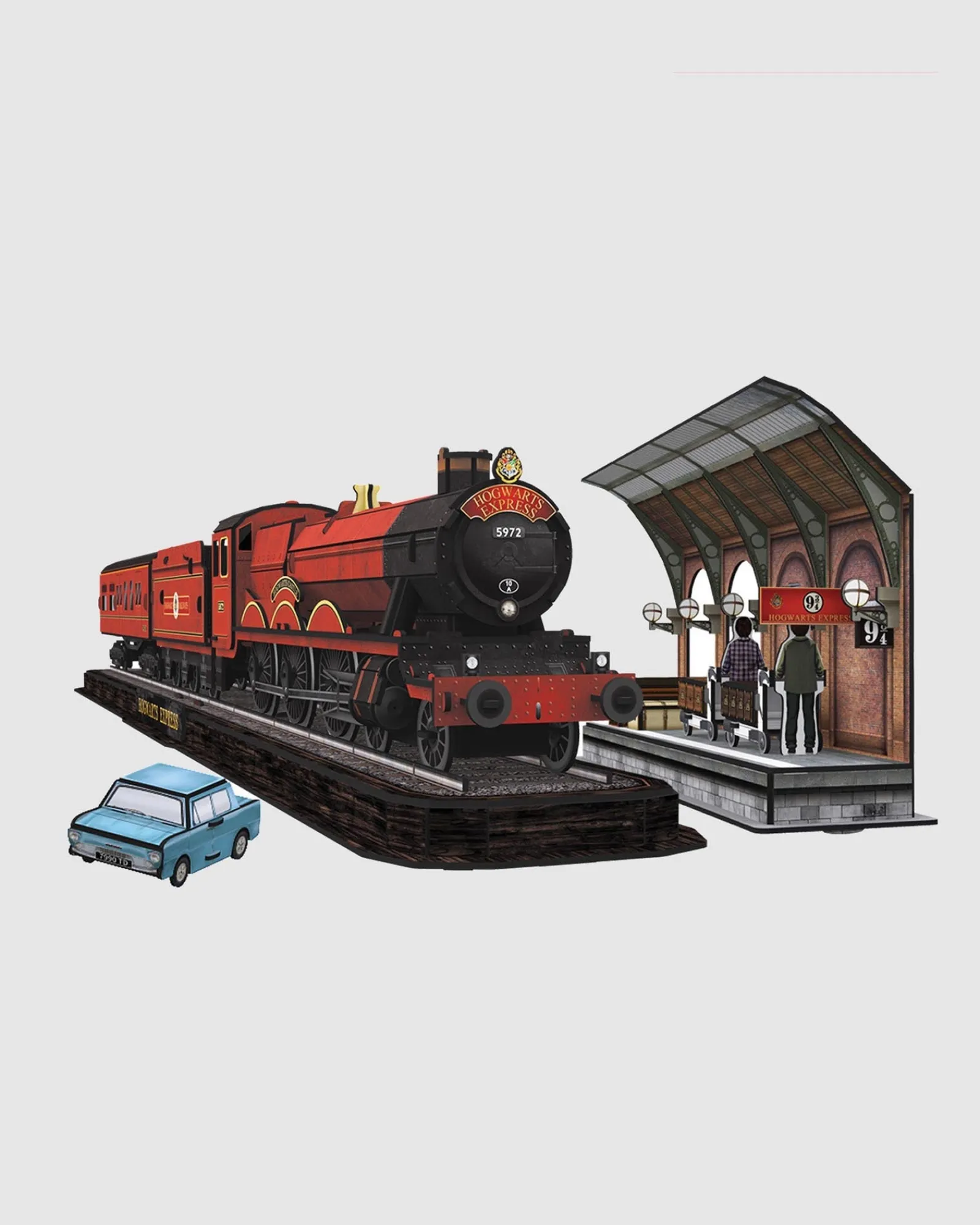 University Games Hogwarts Express Set 180Pc 3D Paper Model Kit Best Sale
