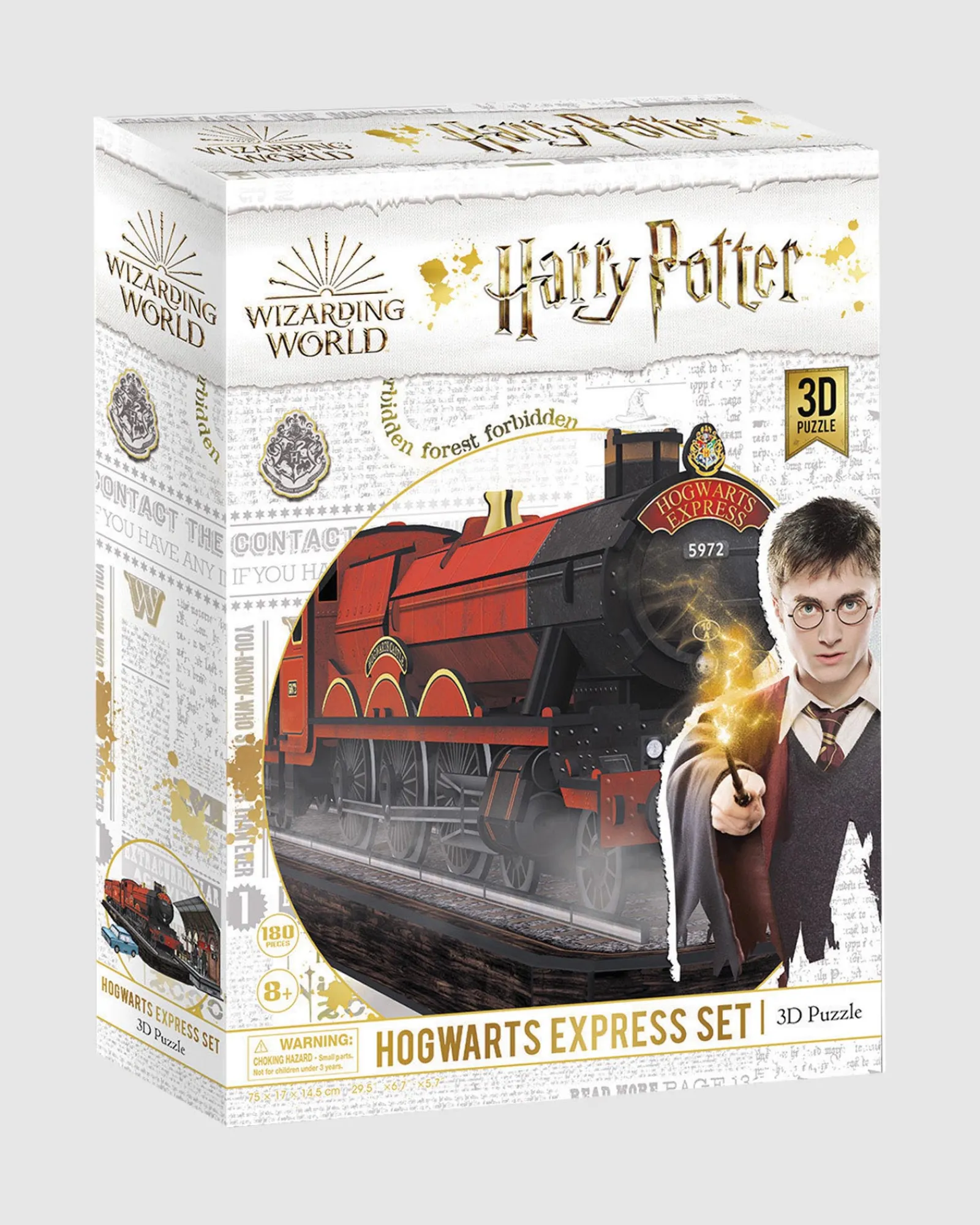 University Games Hogwarts Express Set 180Pc 3D Paper Model Kit Best Sale