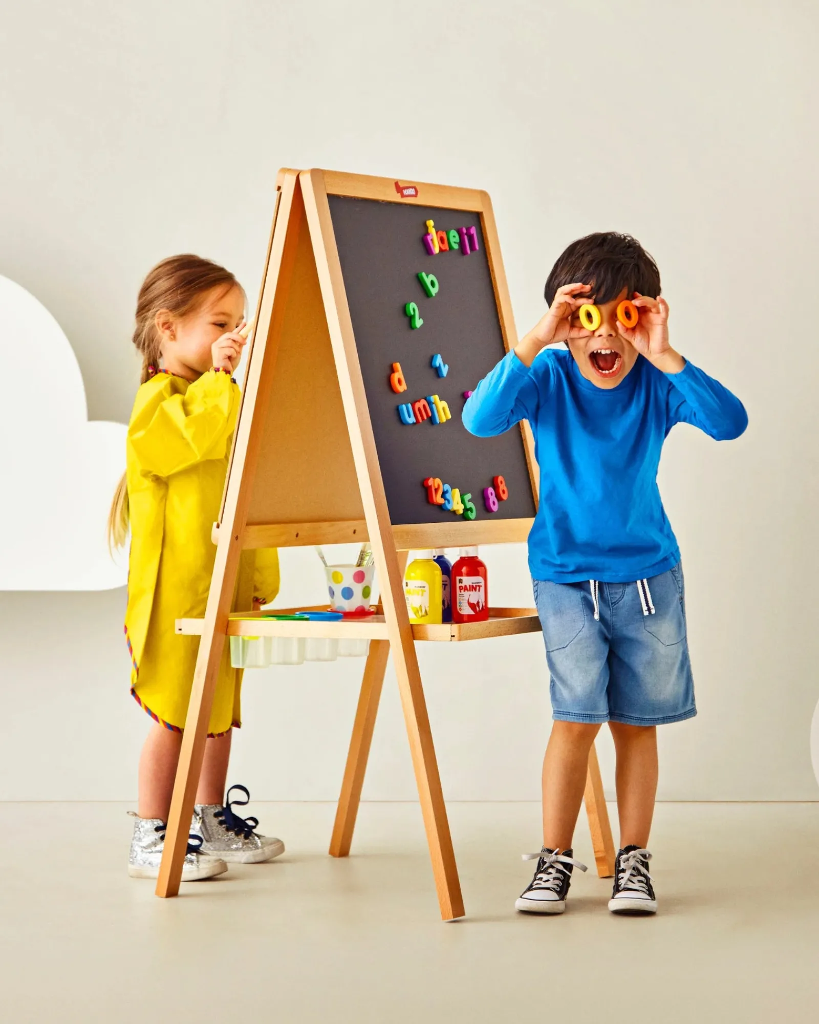 Icando Deluxe 5In1 Activity Easel Best