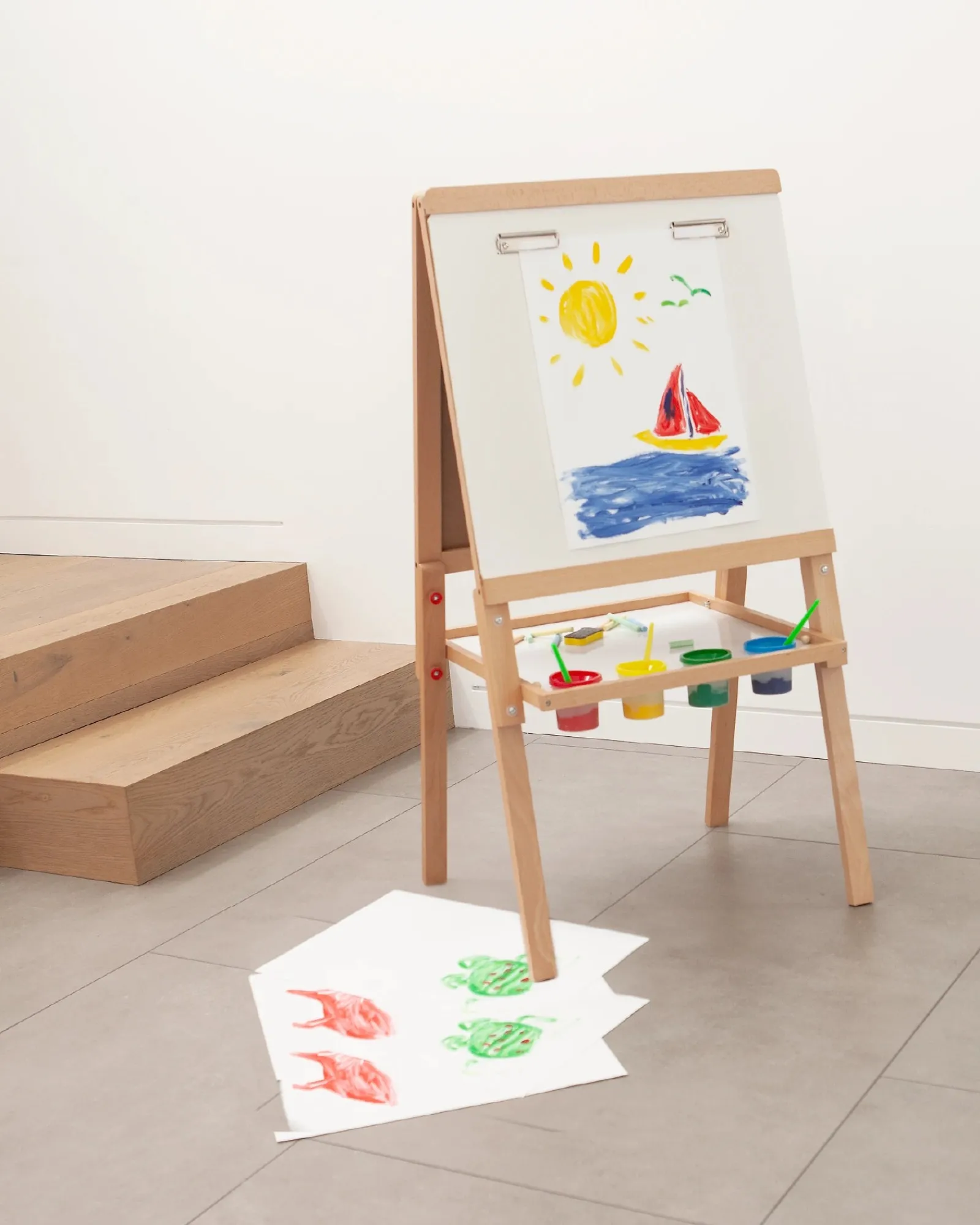 Icando Deluxe 5In1 Activity Easel Best