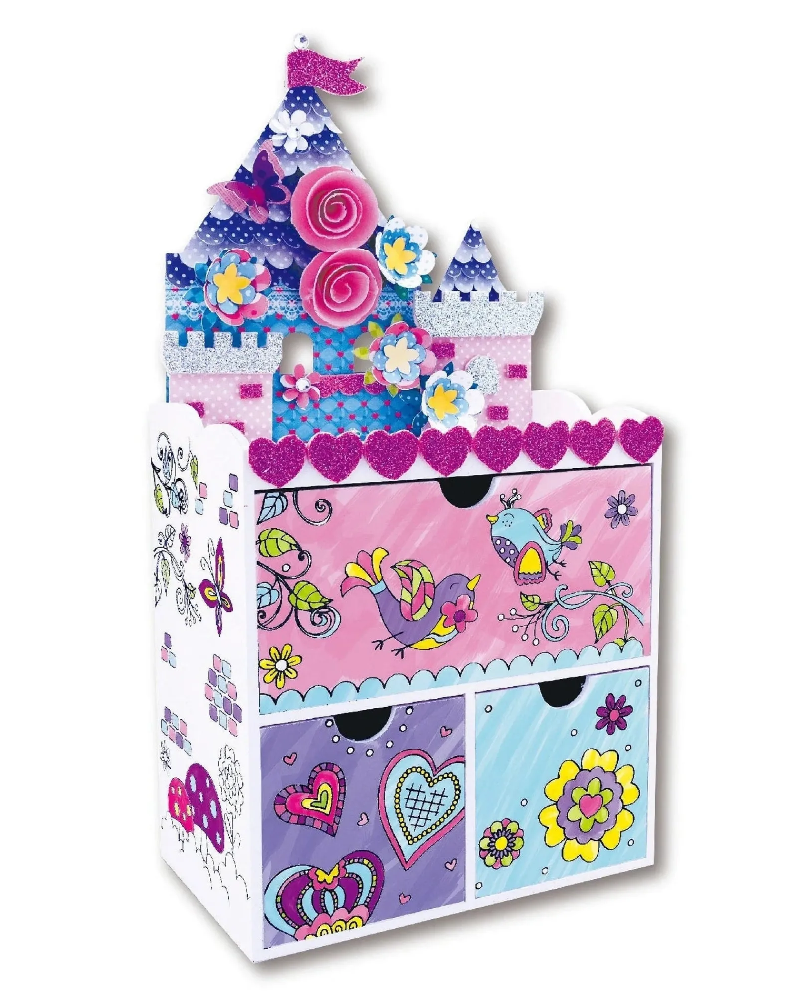 Icando Design And Create Enchanted Castle Jewellery Box Flash Sale