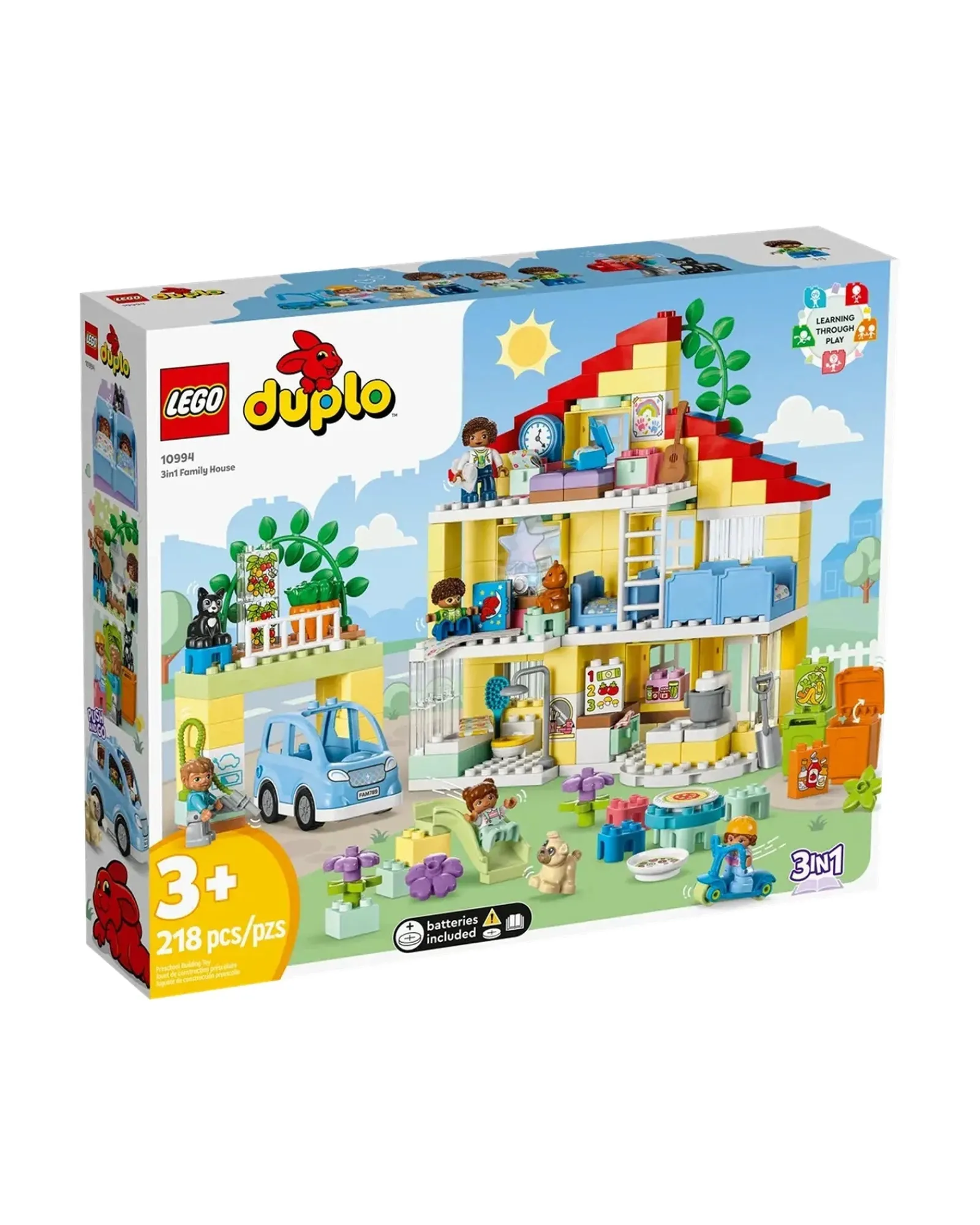 LEGO Duplo 10994 3In1 Family House New