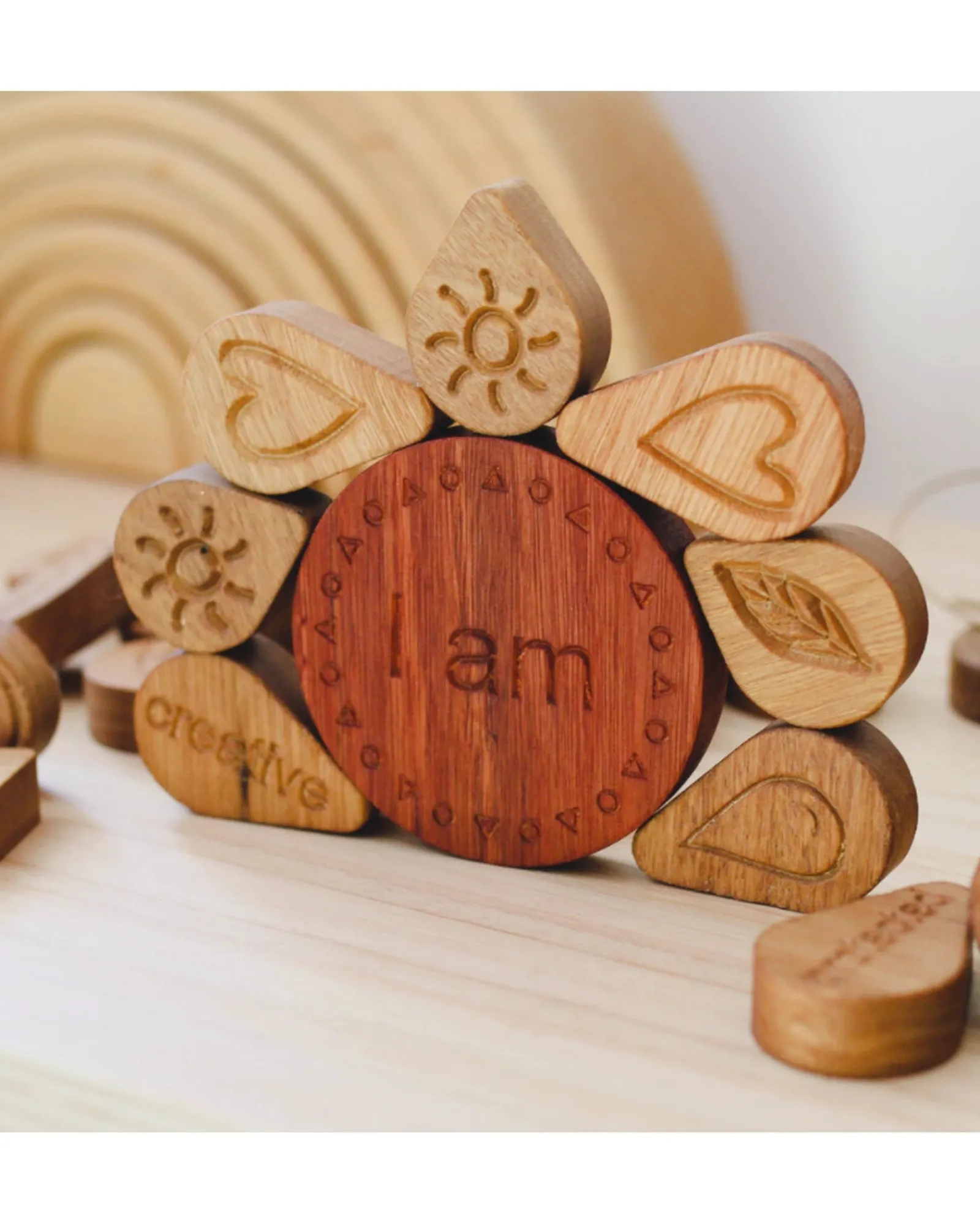 In-Wood In Wood I Am Mandala Puzzle 17Pc Hot