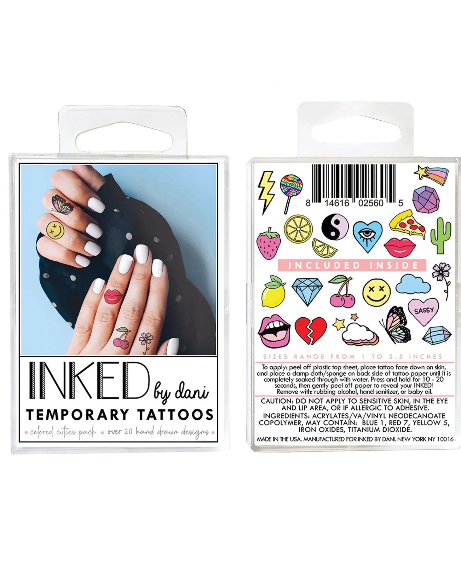 Gift Junction Inked Tattoos Trendy Pack Hot