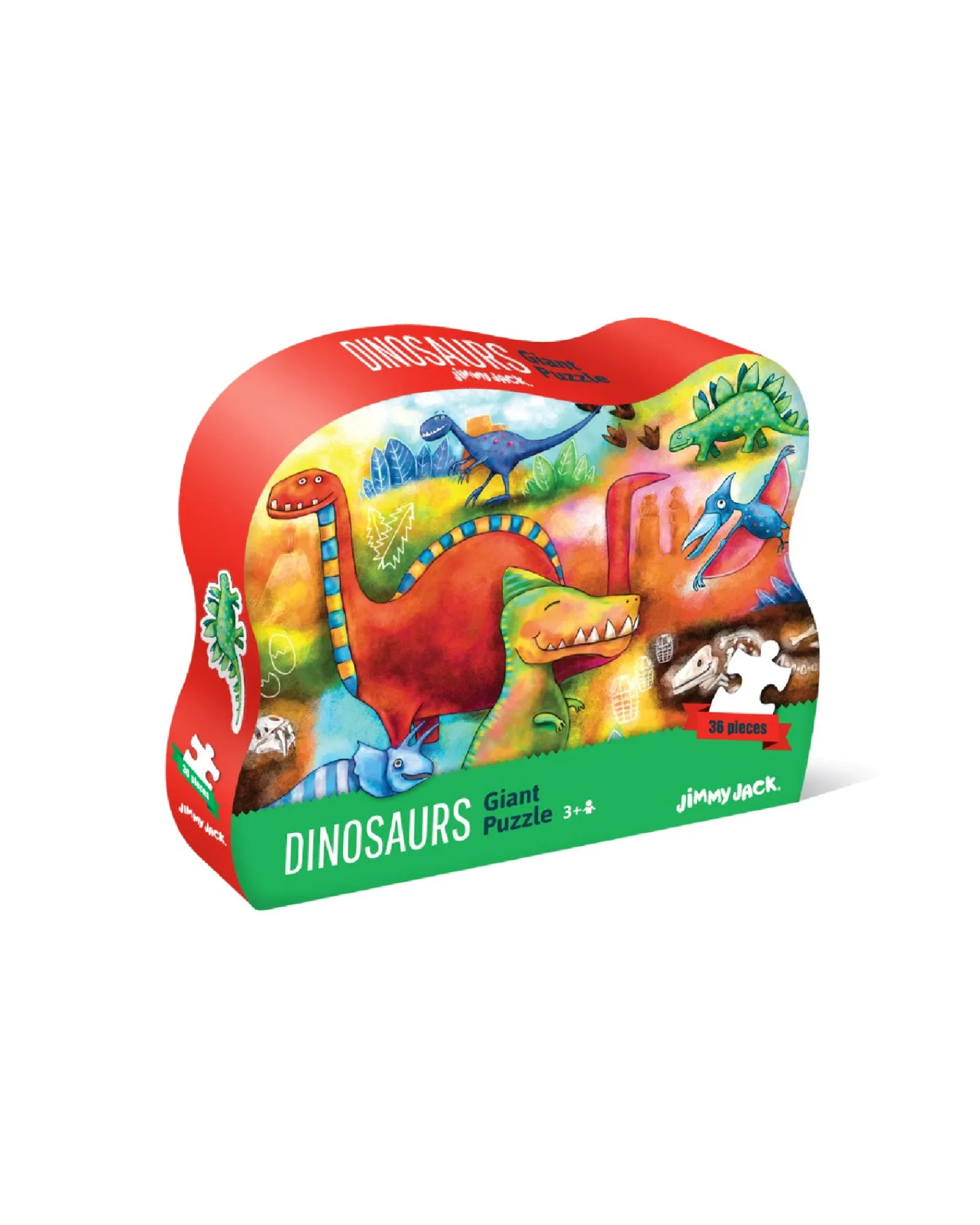 Jimmy Jack 36 Piece Giant Puzzle Dinosaurs Clearance