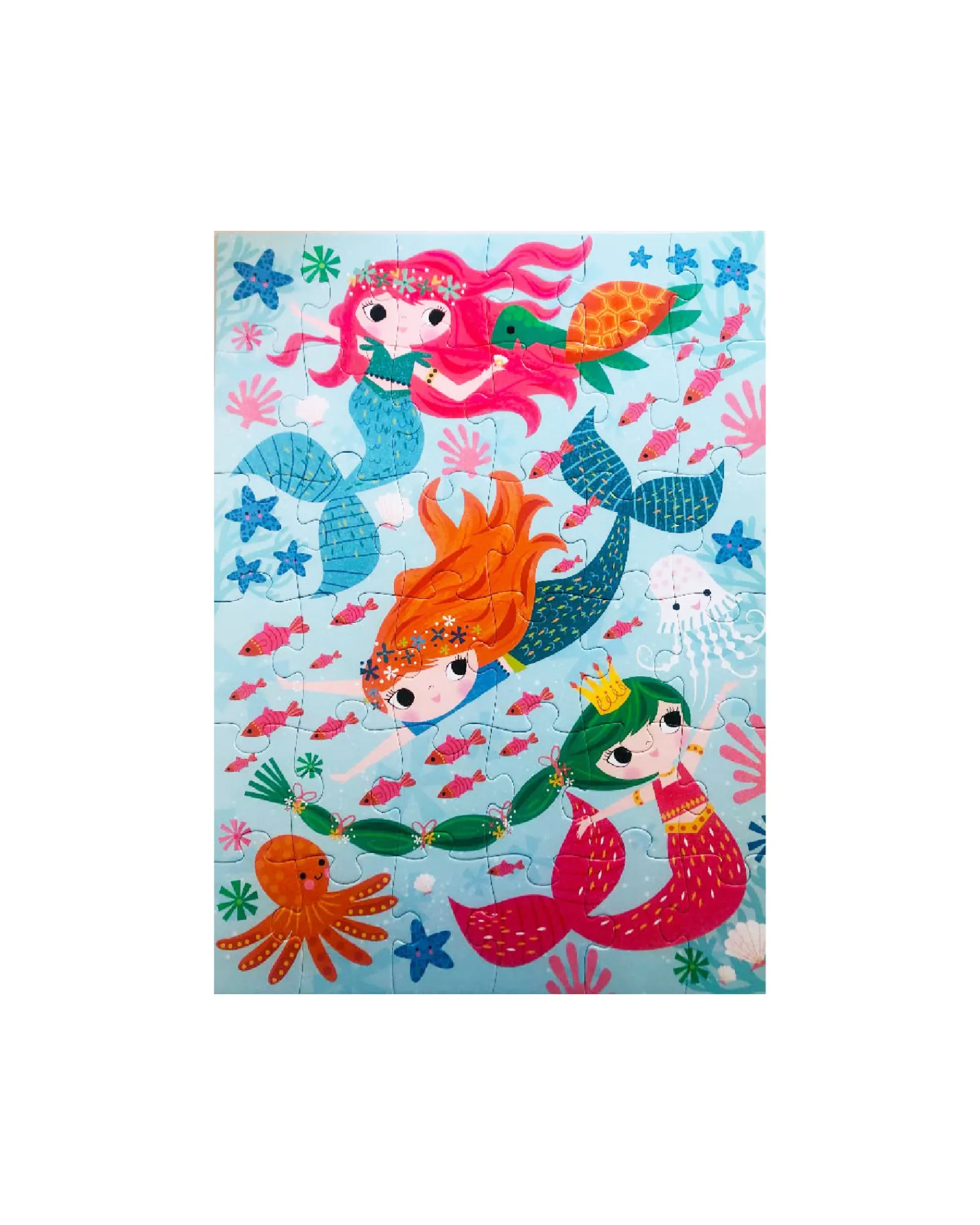 Jimmy Jack Giant Puzzle Happy Mermaids Online
