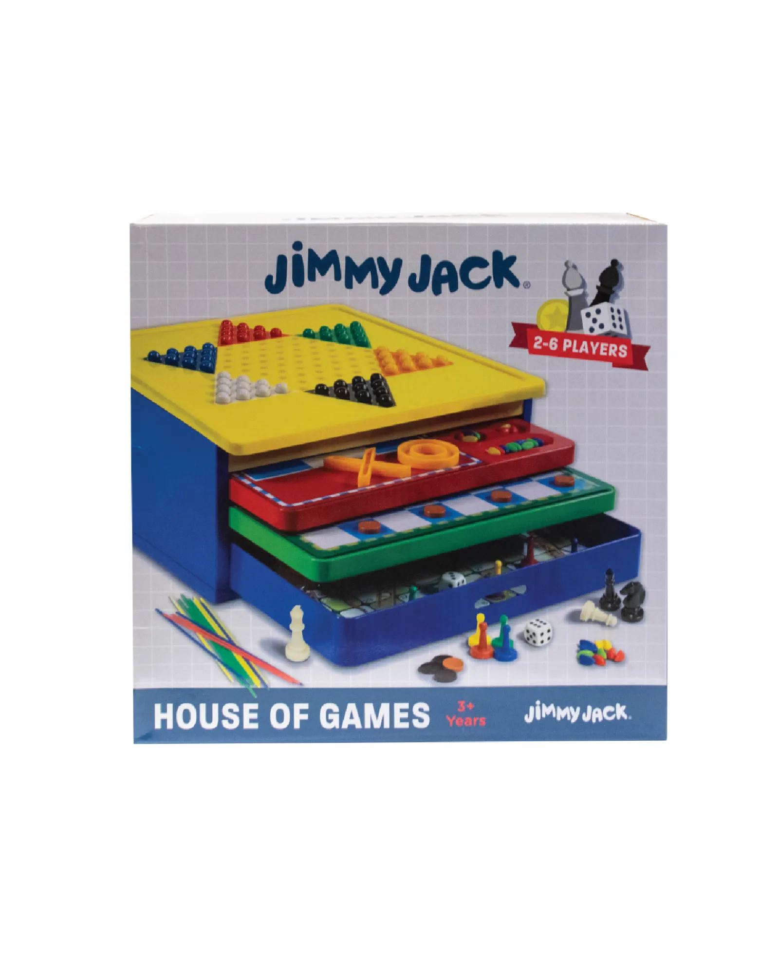 Jimmy Jack 10In1 Kids Game House Hot