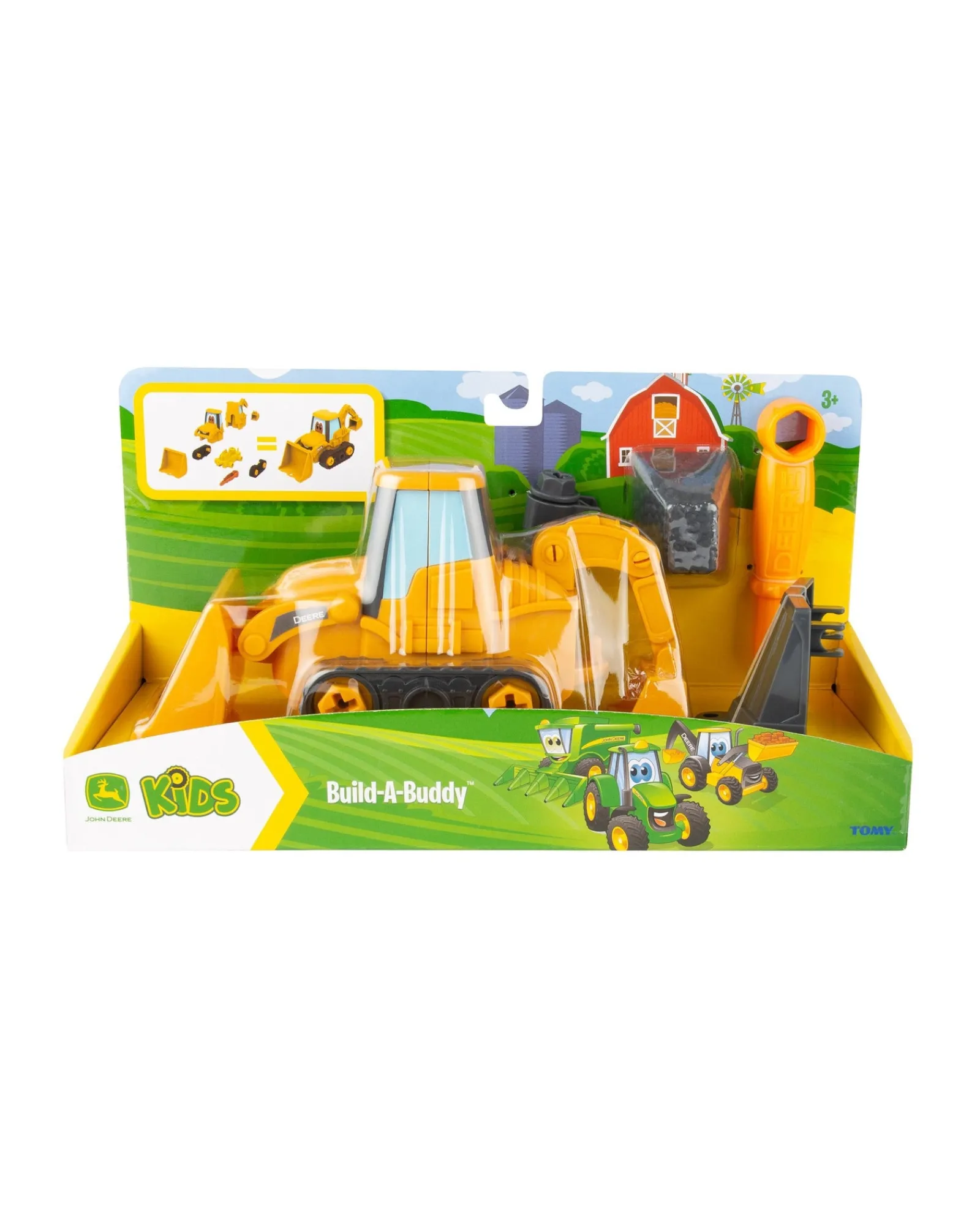 John Deere Build A Buddy Construction Backhoe Loader Best Sale
