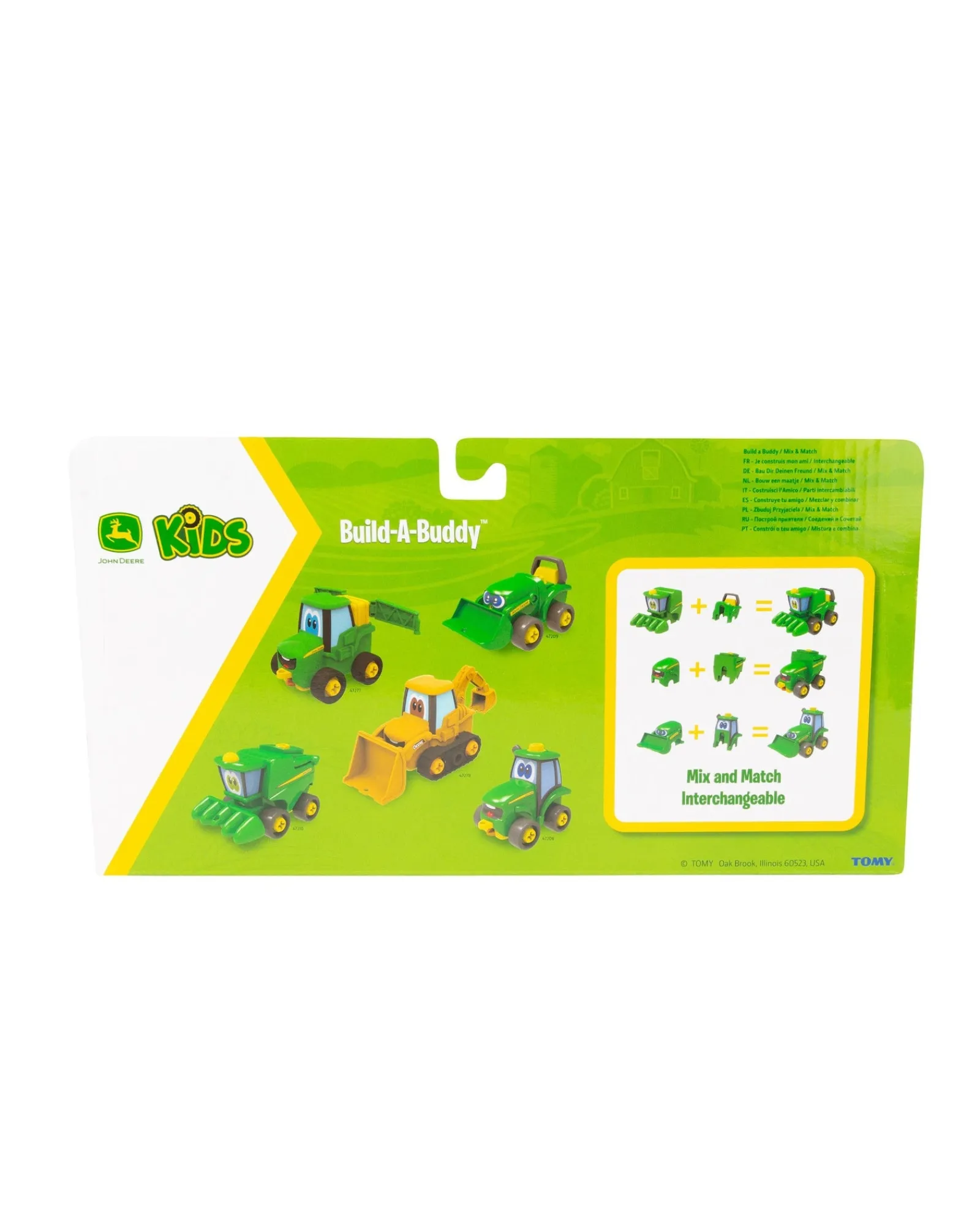 John Deere Build A Buddy Construction Backhoe Loader Best Sale