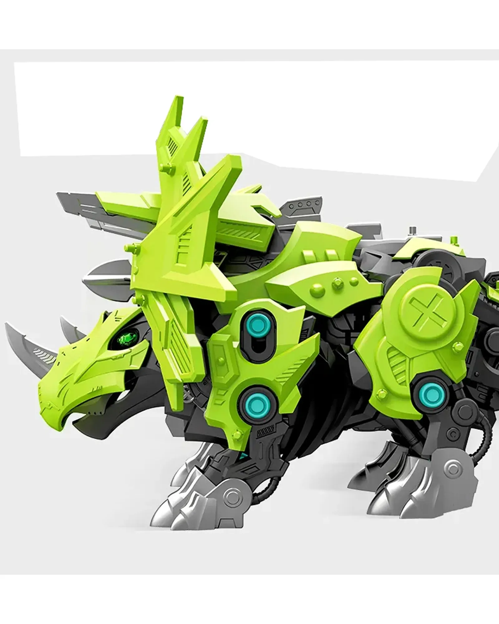 Johnco Triceratops Armoured Dinosaur Robot Hot