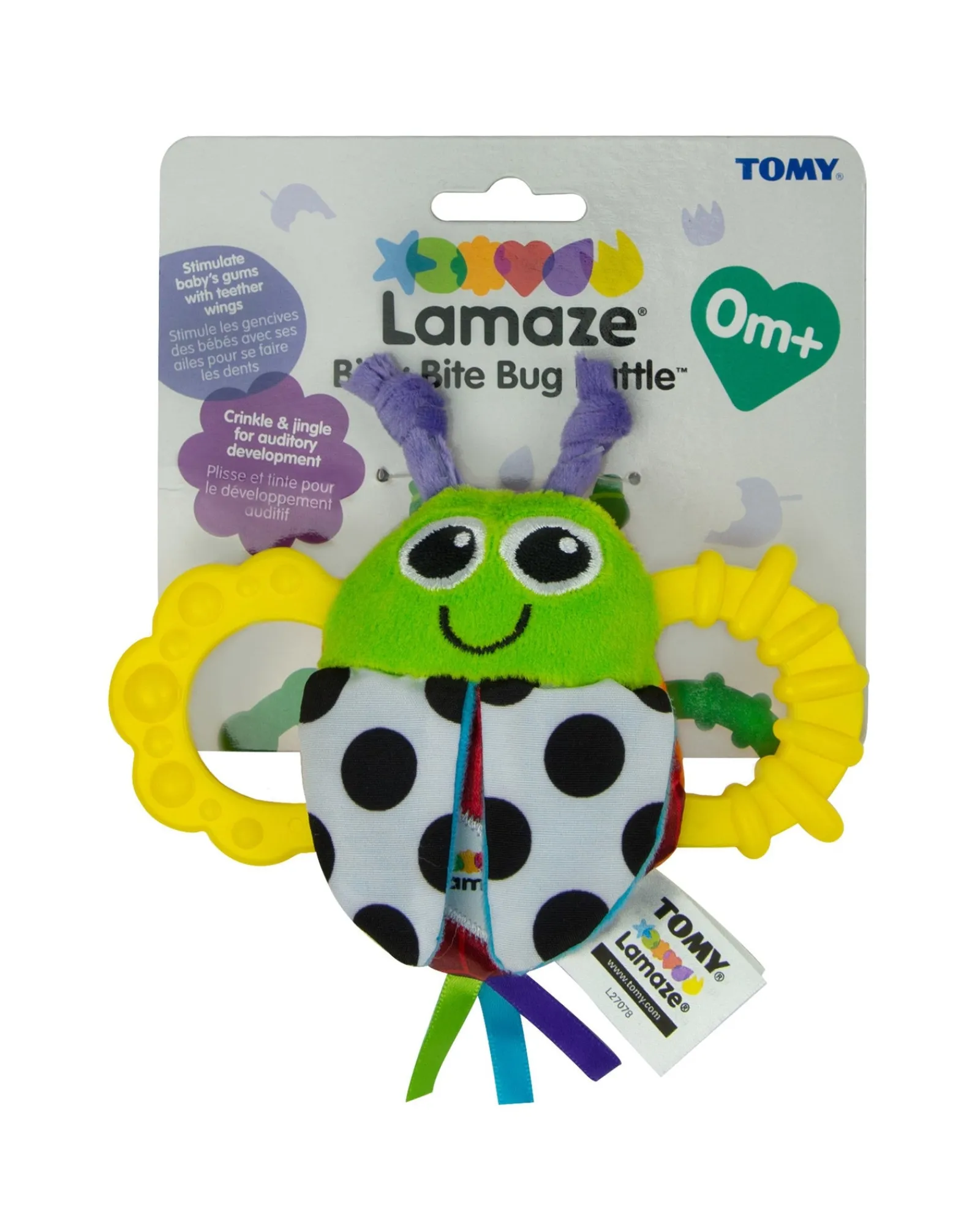 Lamaze Bity Bite Bug Rattle Clearance