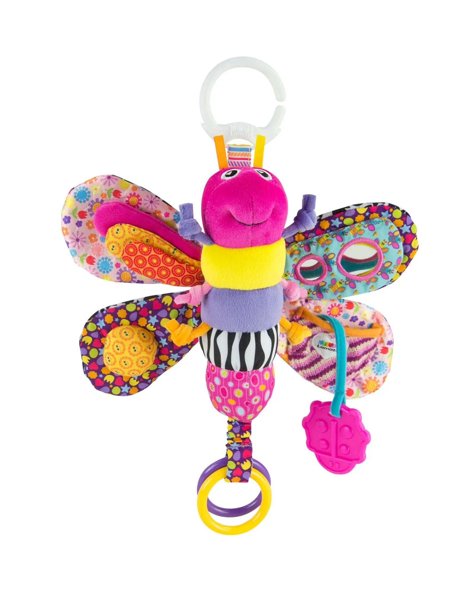 Lamaze Fifi The Firefly Clip And Go Plush Fashion
