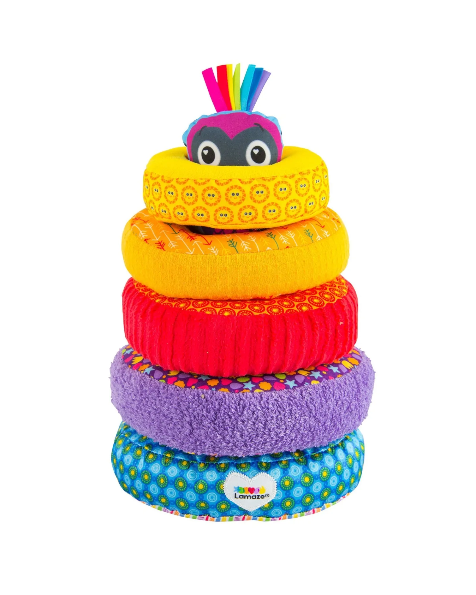 Lamaze Rainbow Stacking Rings Clearance