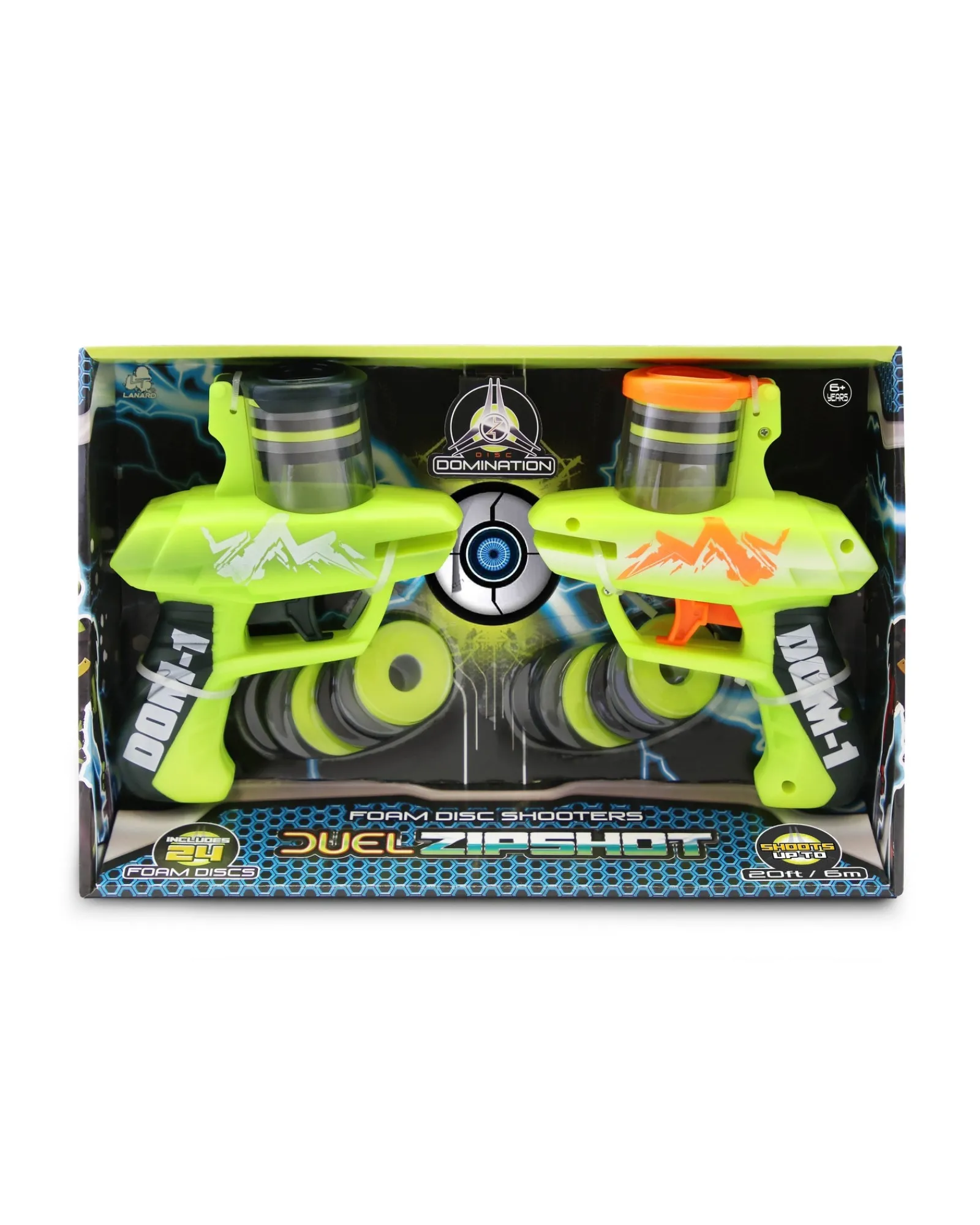 Lanard Disc Domination Duel Zip Shot Clearance