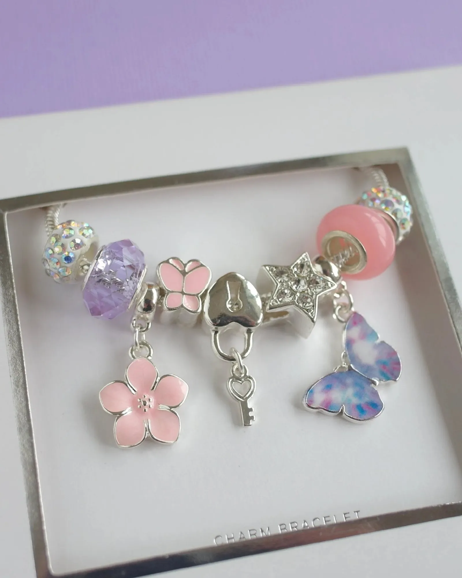Lauren Hinkley Butterfly Magic Charm Bracelet Boxed Hot