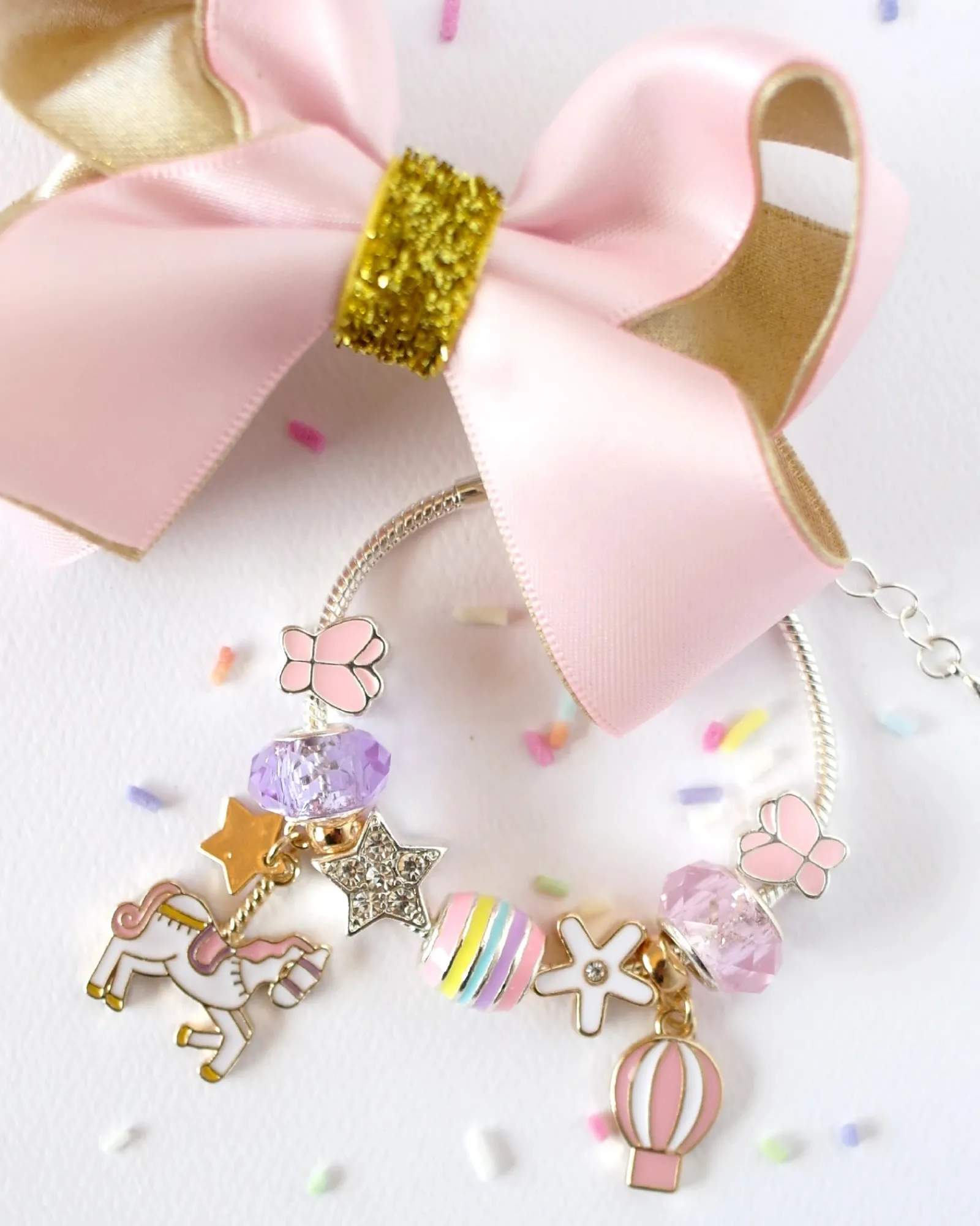 Lauren Hinkley Unicorn Carousel Bracelet Boxed Online