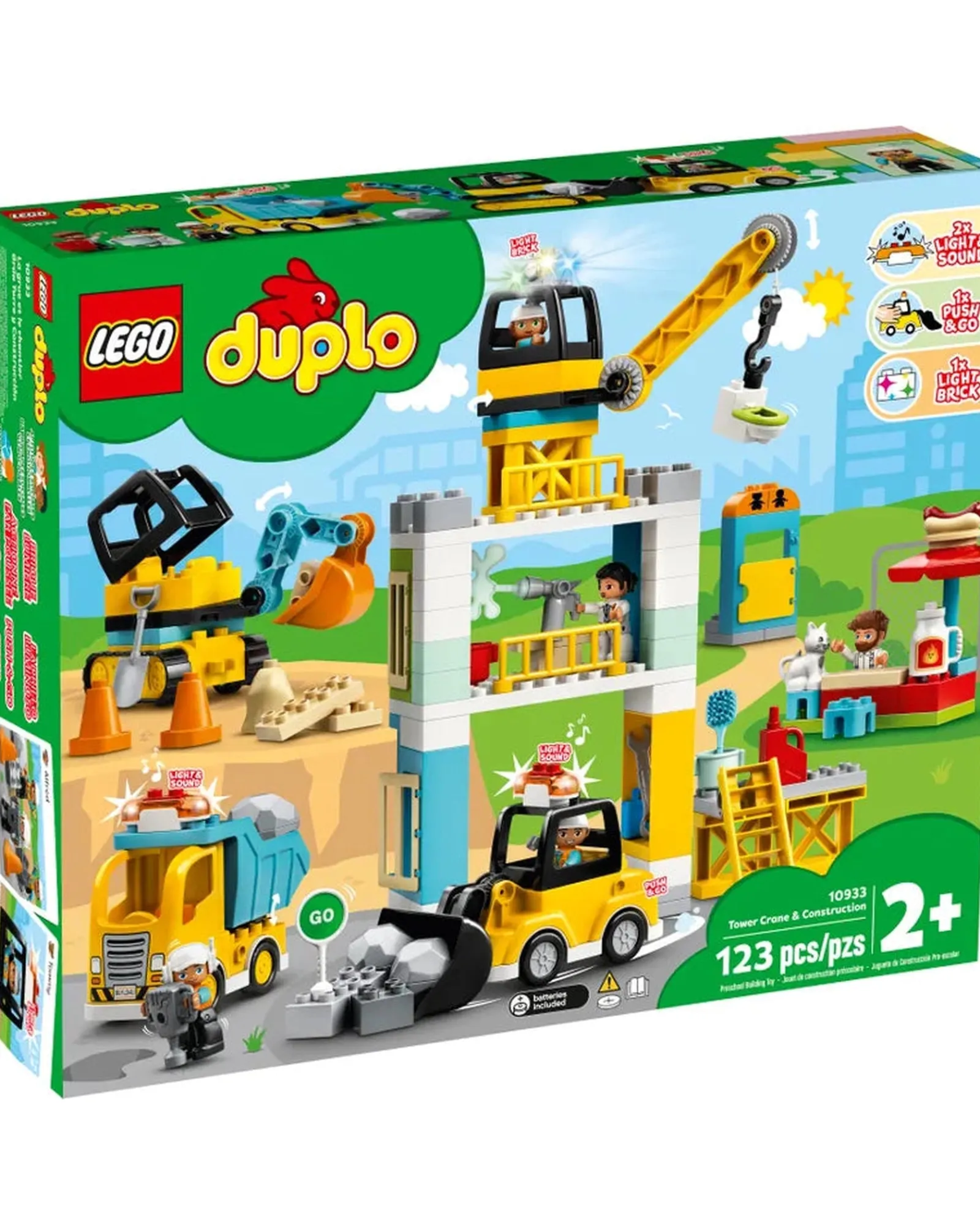 LEGO Duplo tower Crane Construction 10933 Discount