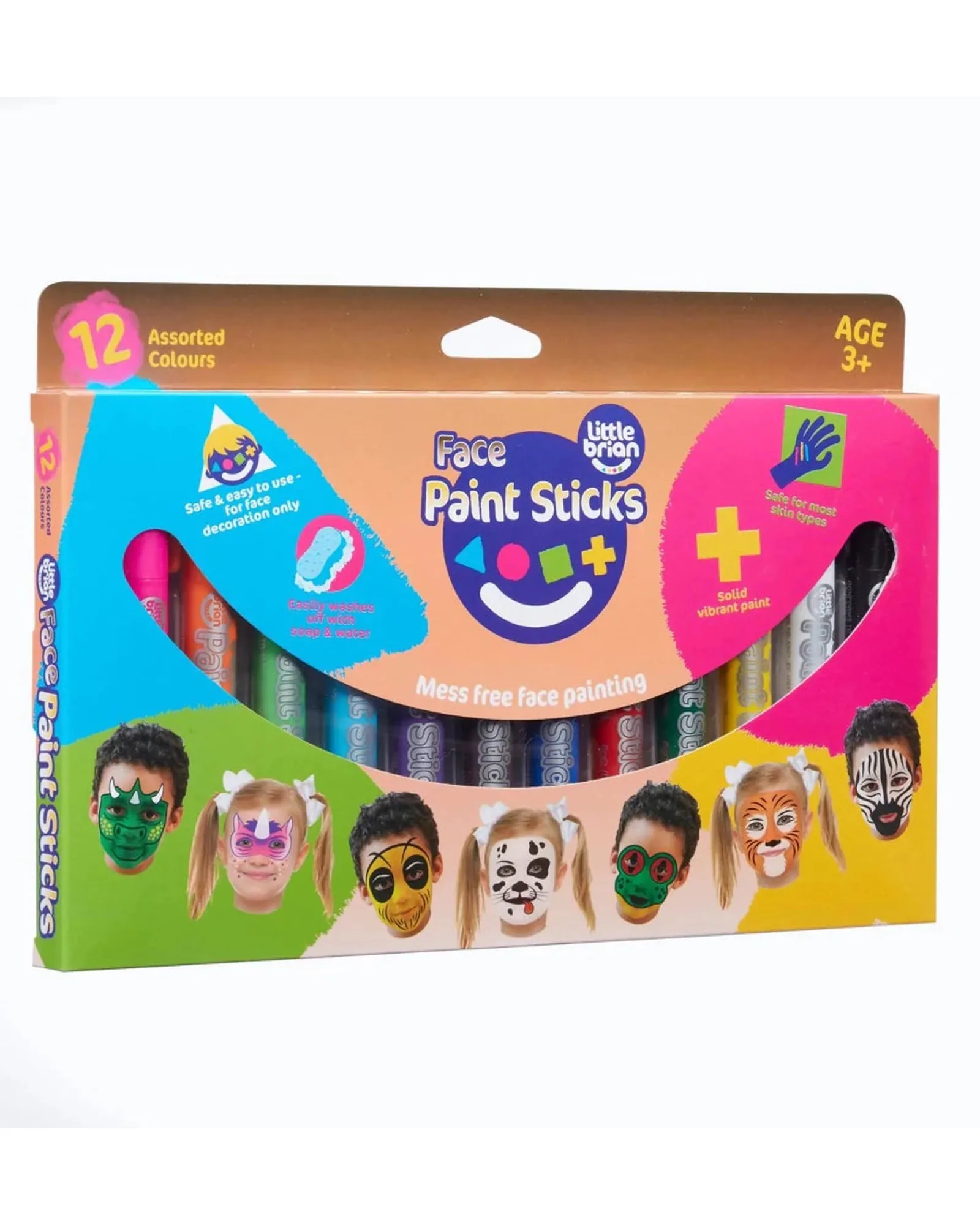 Little Brian Paint Sticks Classic-12Pk Discount