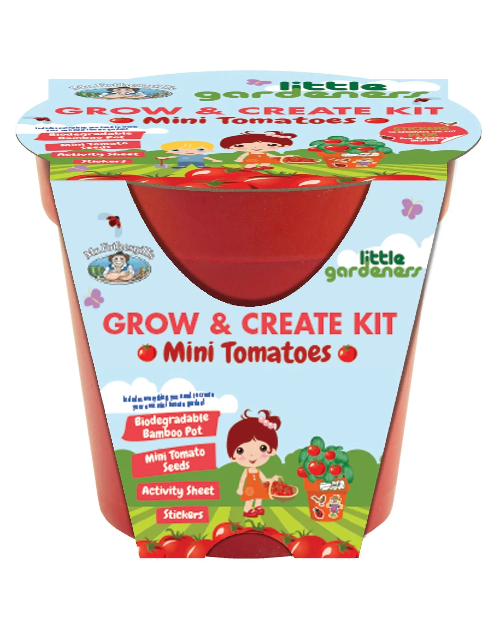 MrFothergills Little Gardeners Grow Pot Mini Tomato New