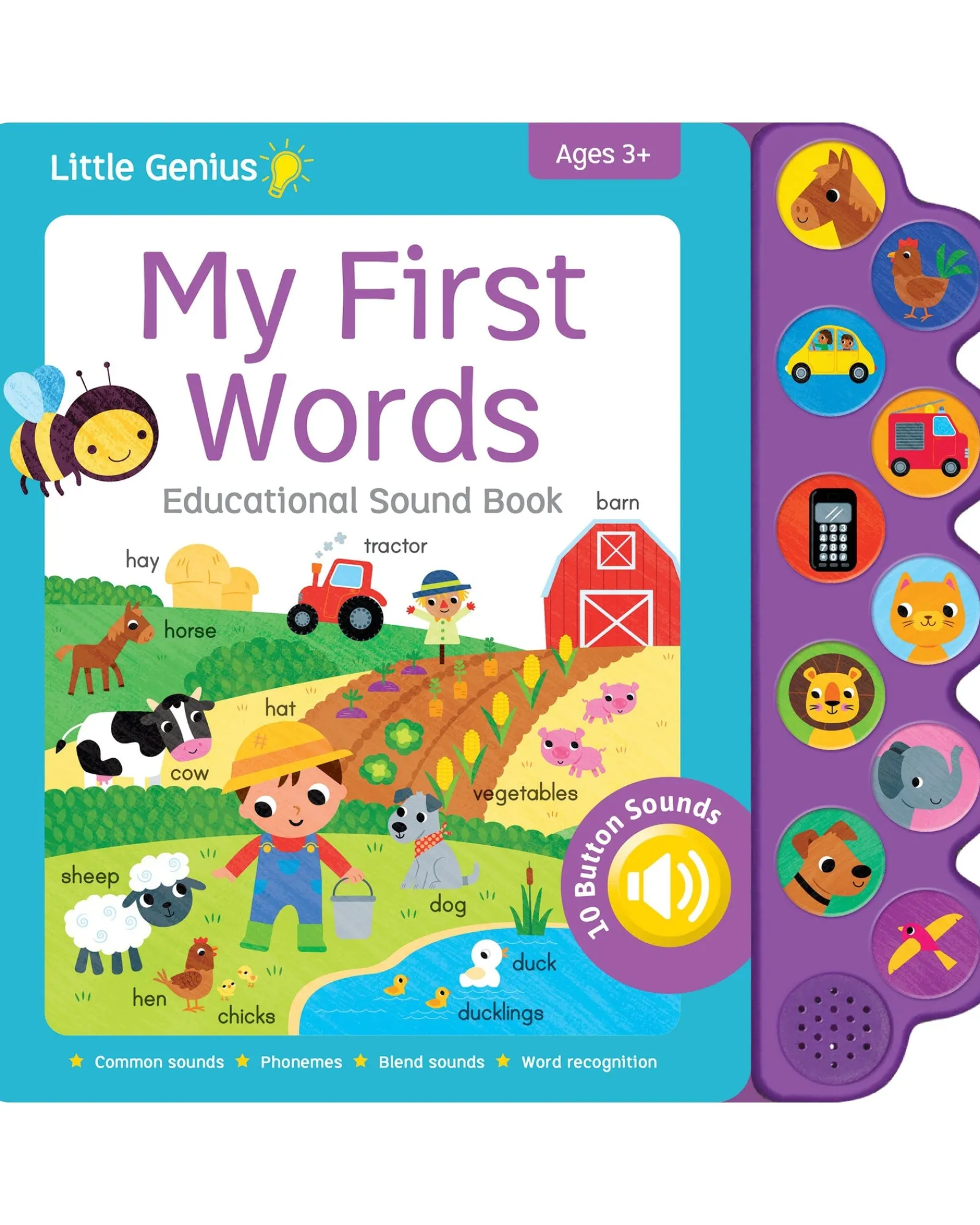 Little Genius First Words Sound Book Best