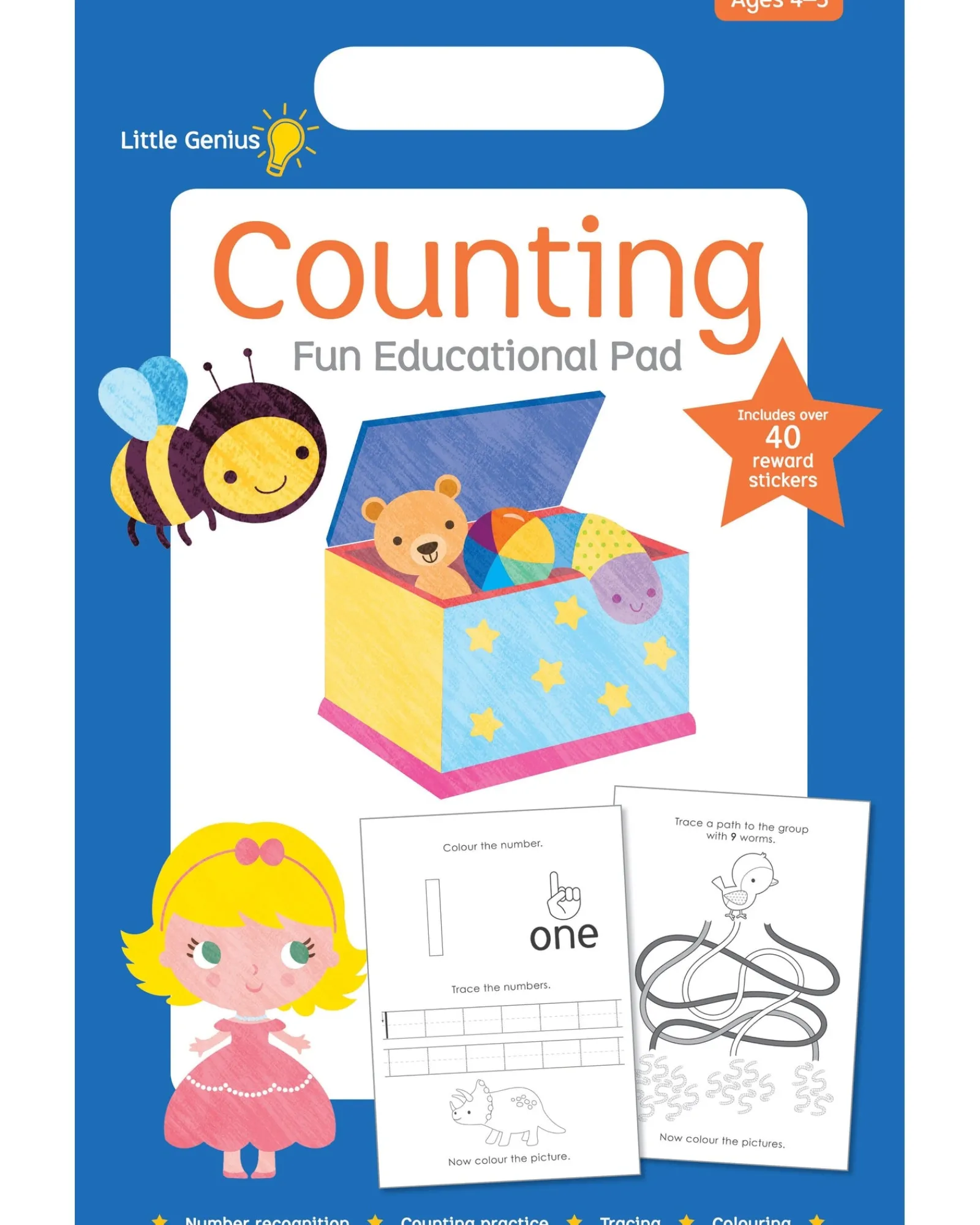 Little Genius Sml Pad Counting Sale