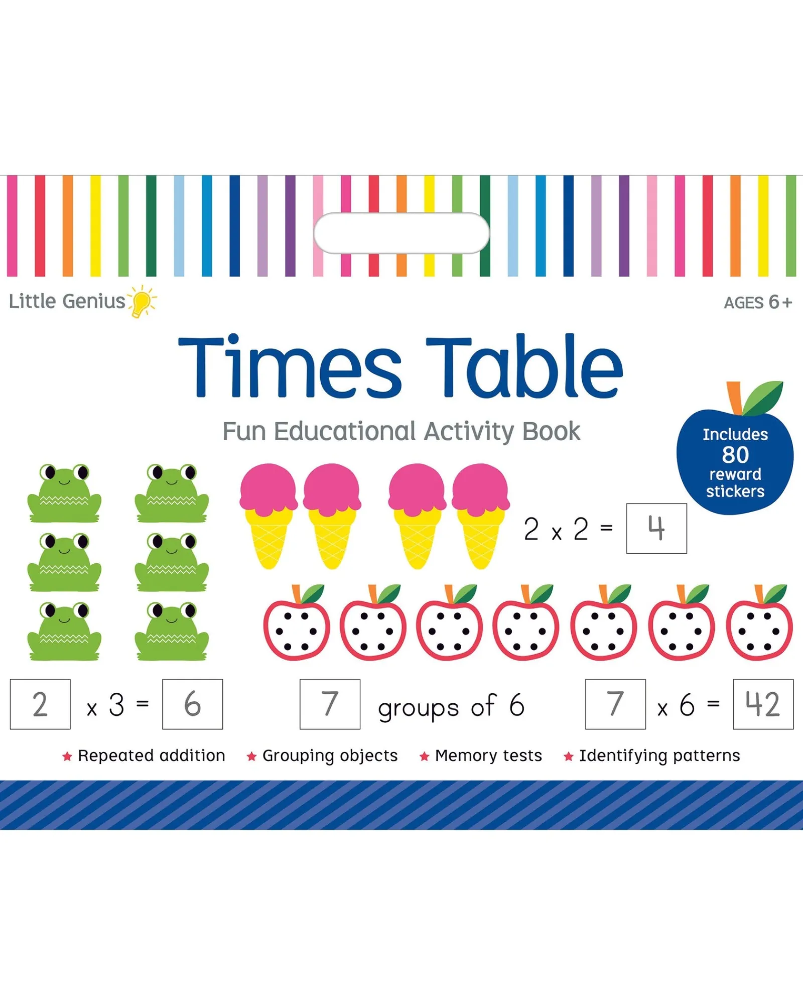 Lake Press Little Genius Vol 2 Mega Activity Pad Times Tables Discount