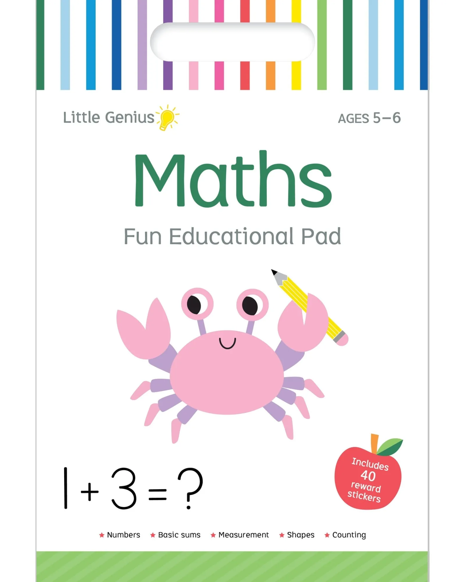 Little Genius Vol 2 Small Activity Pad Maths Best