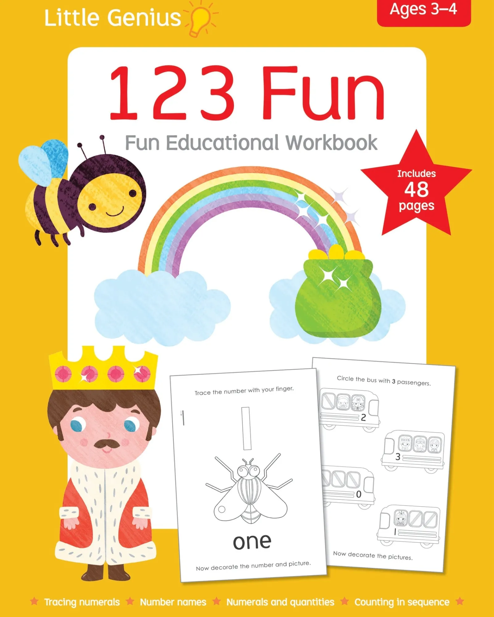 Little Genius Workbook 123 Fun Shop
