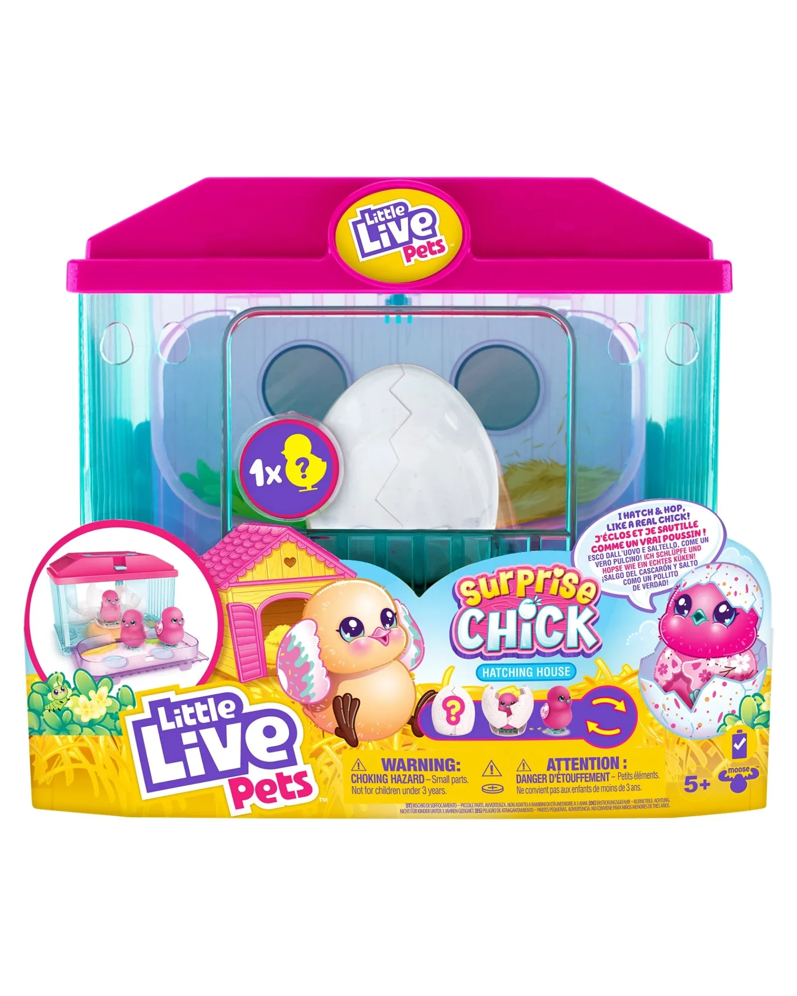 Little Live Pets Surprise Chick S4 Playset Assorted Cheap