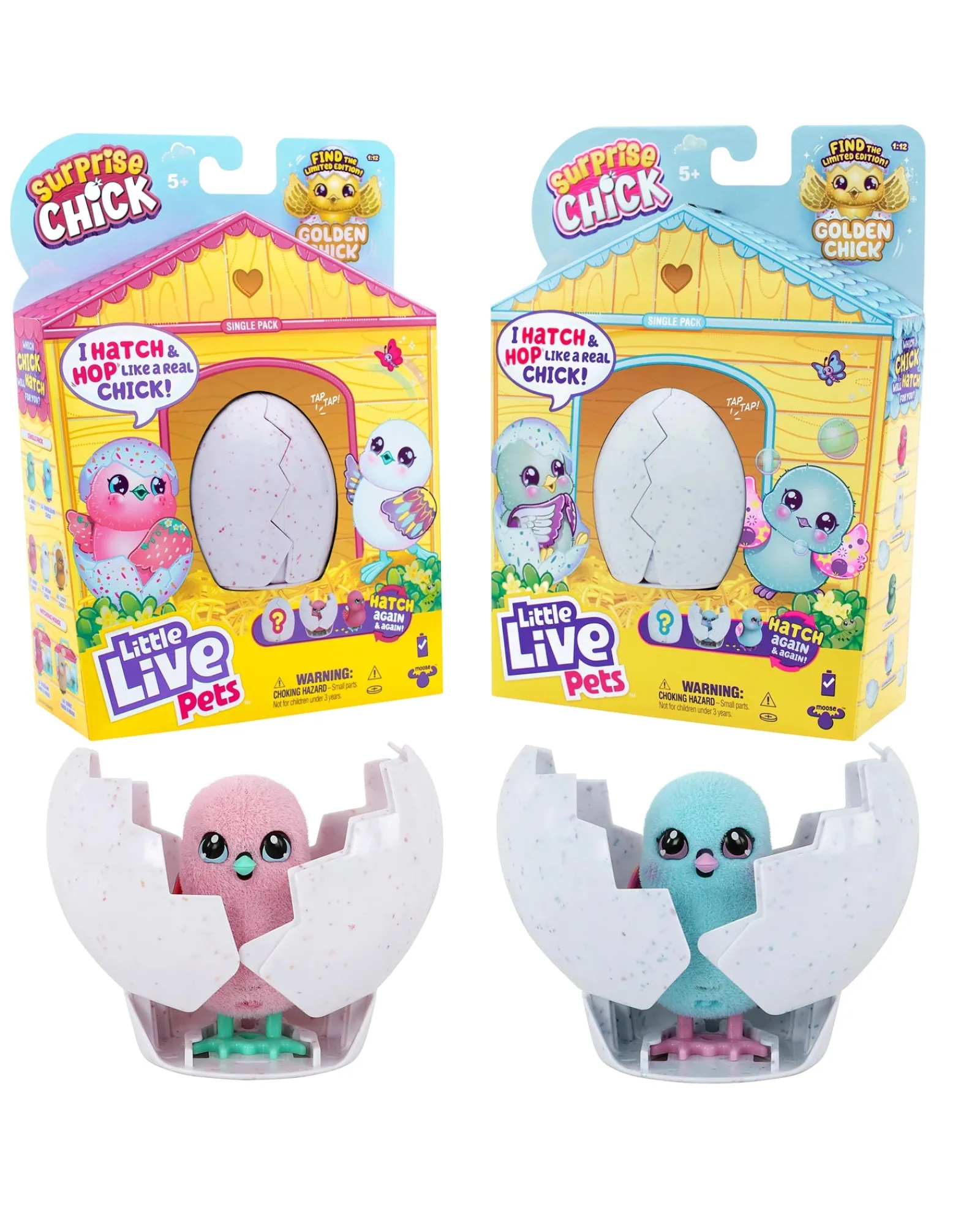 Little Live Pets Surprise Chick S4 Single Pack Assorted Hot