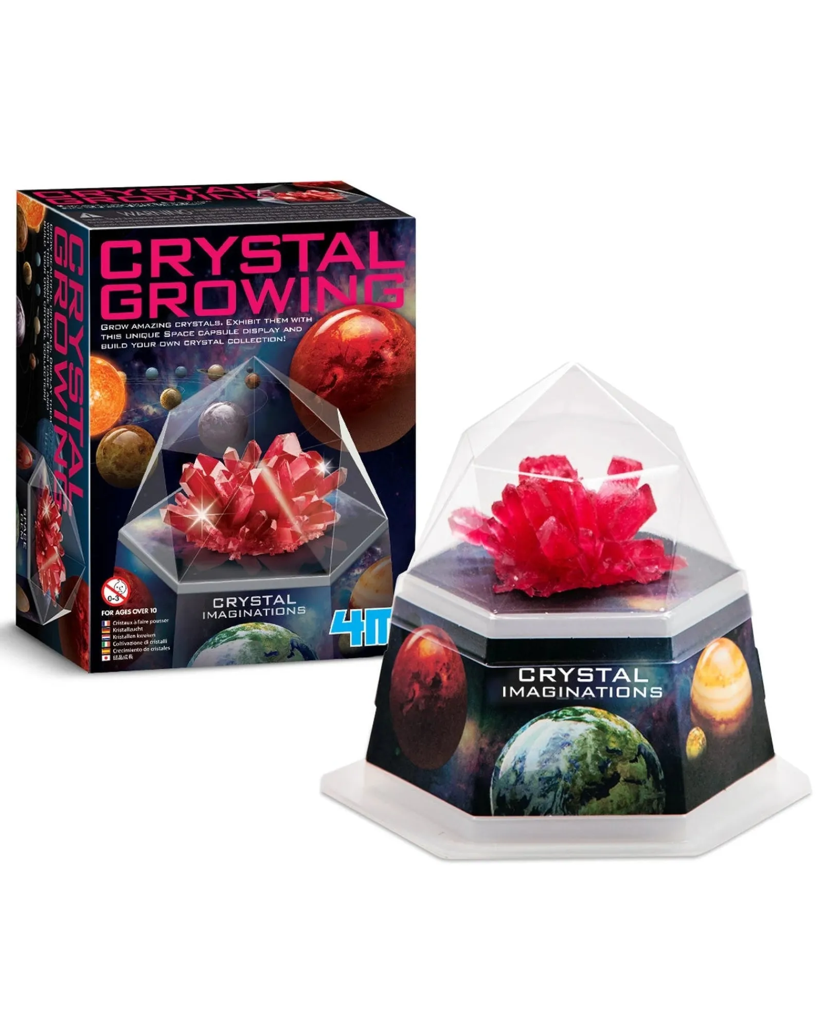 4M Crystal Growing Kit Space Gem Red Flash Sale