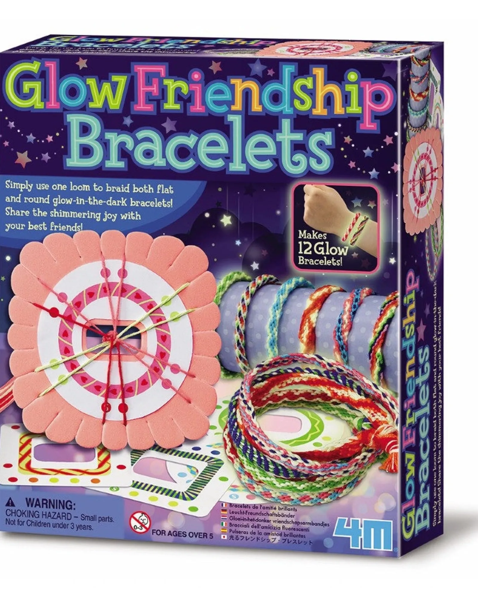 4M Glow Friendship Bracelets Hot