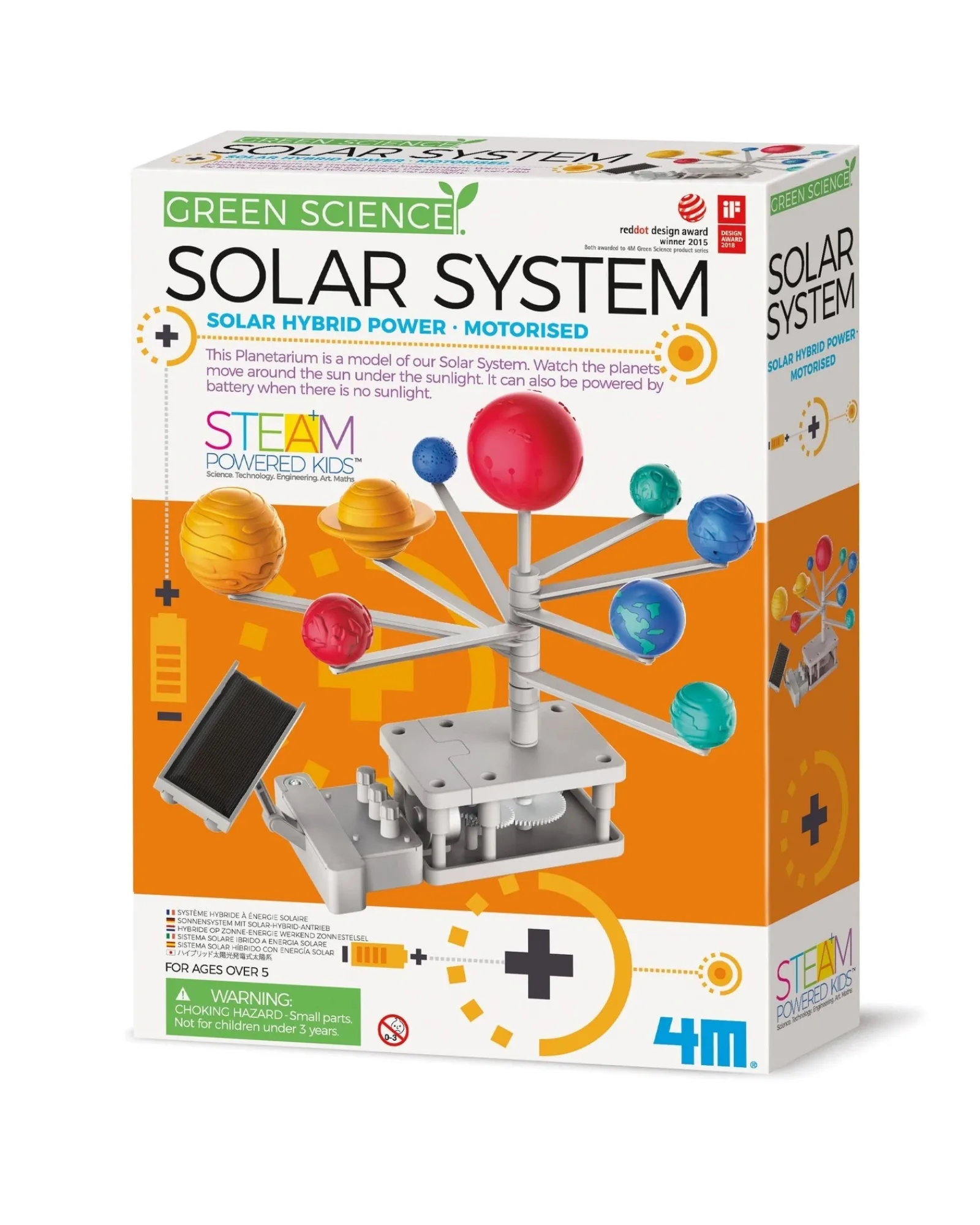 4M Green Science Solar System Toy New