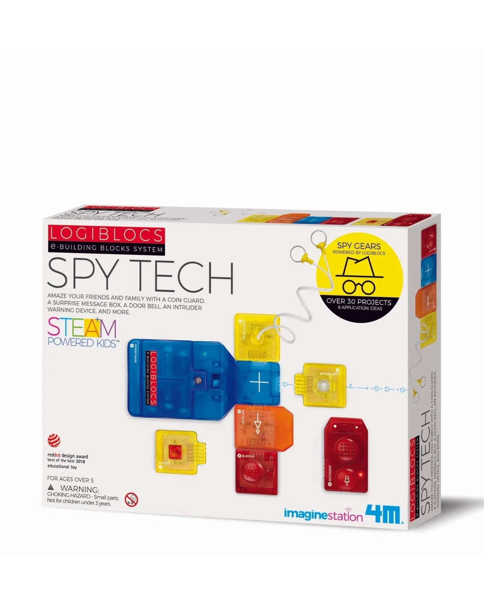 4M Logiblocs Spy Tech Clearance