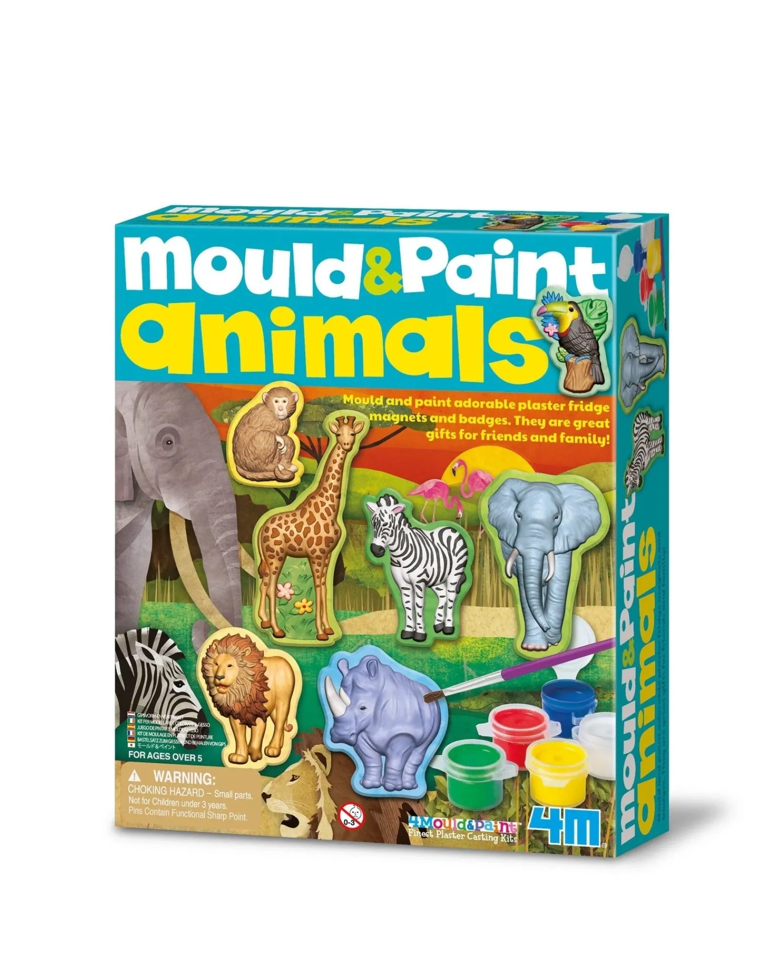 4M Mould Paint Wildlife Animals Discount