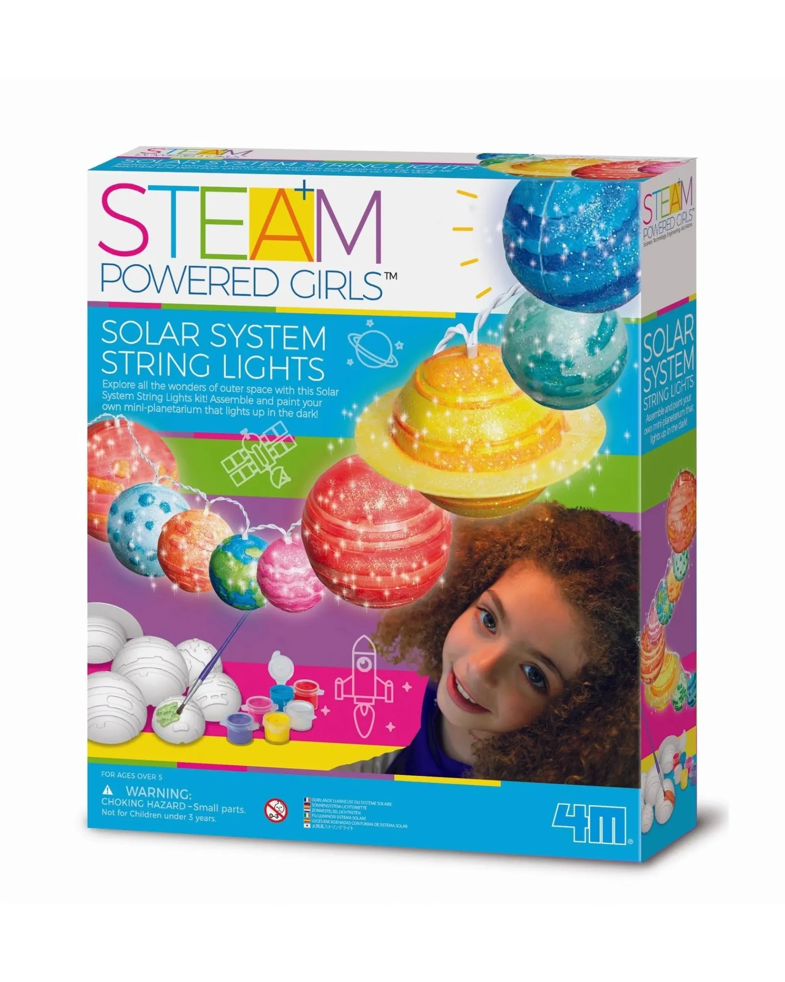 4M Steam Powered Solar System String Lights Store