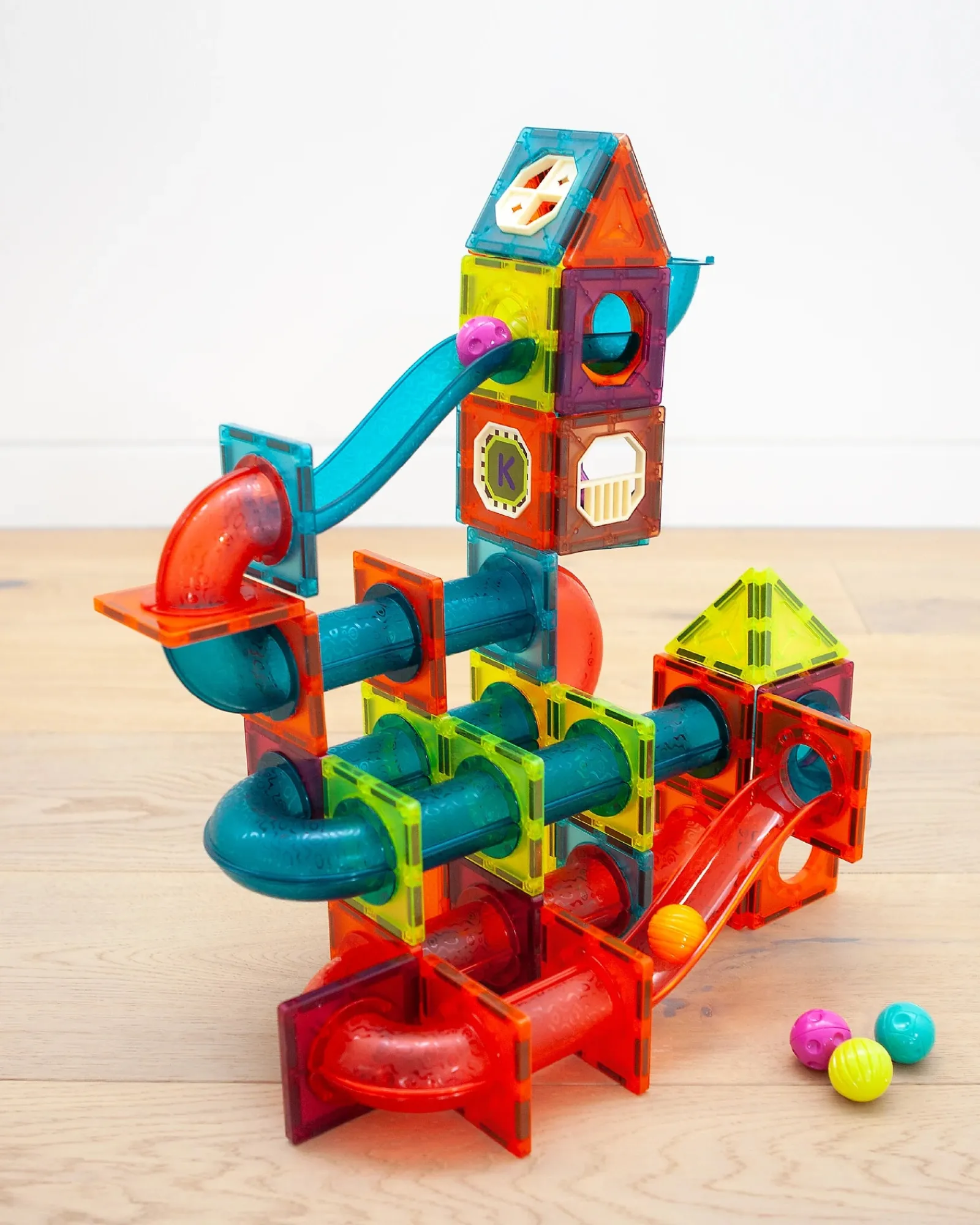 Magnetika Mega Marble Maze 145 Piece Set Cheap