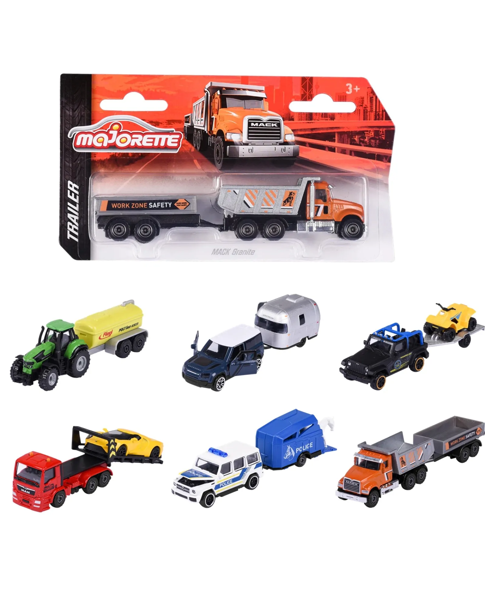 Majorette City Trailer Assorted Shop