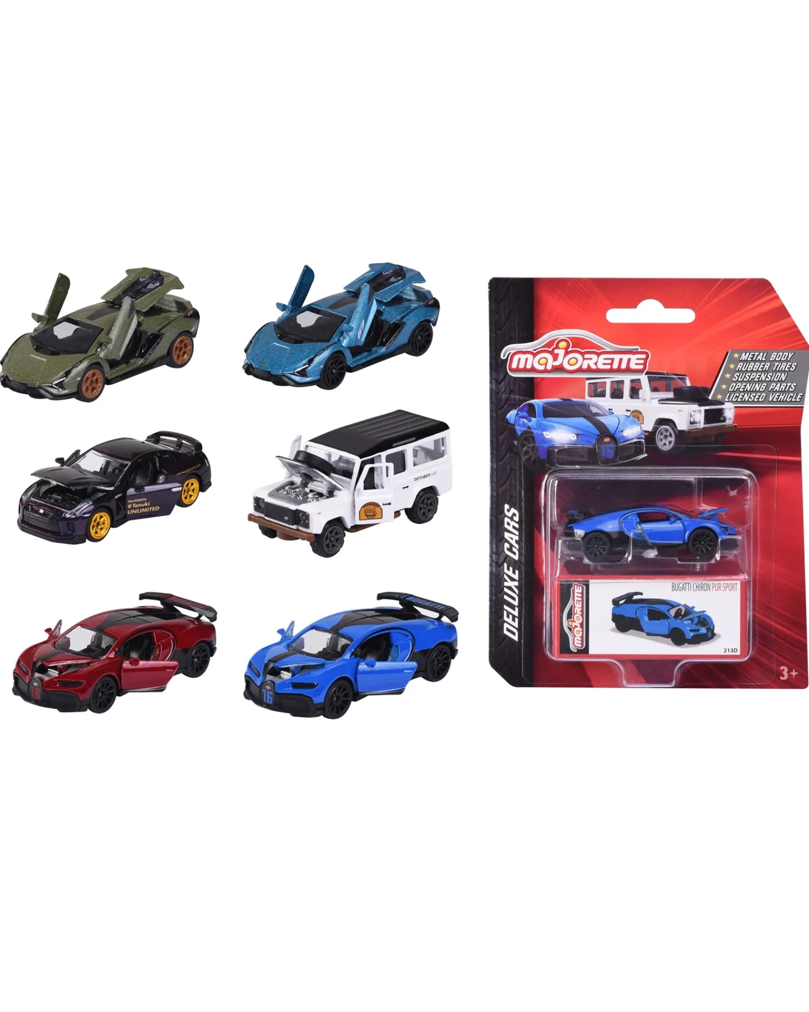 Majorette Deluxe Cars Single Assorted Clearance