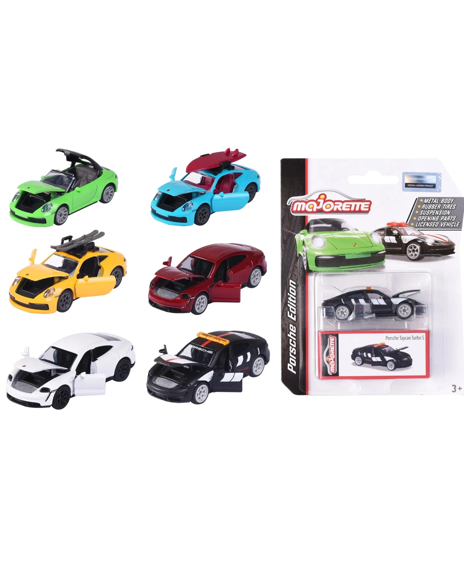 Majorette Porsche Deluxe Cars Assorted Online